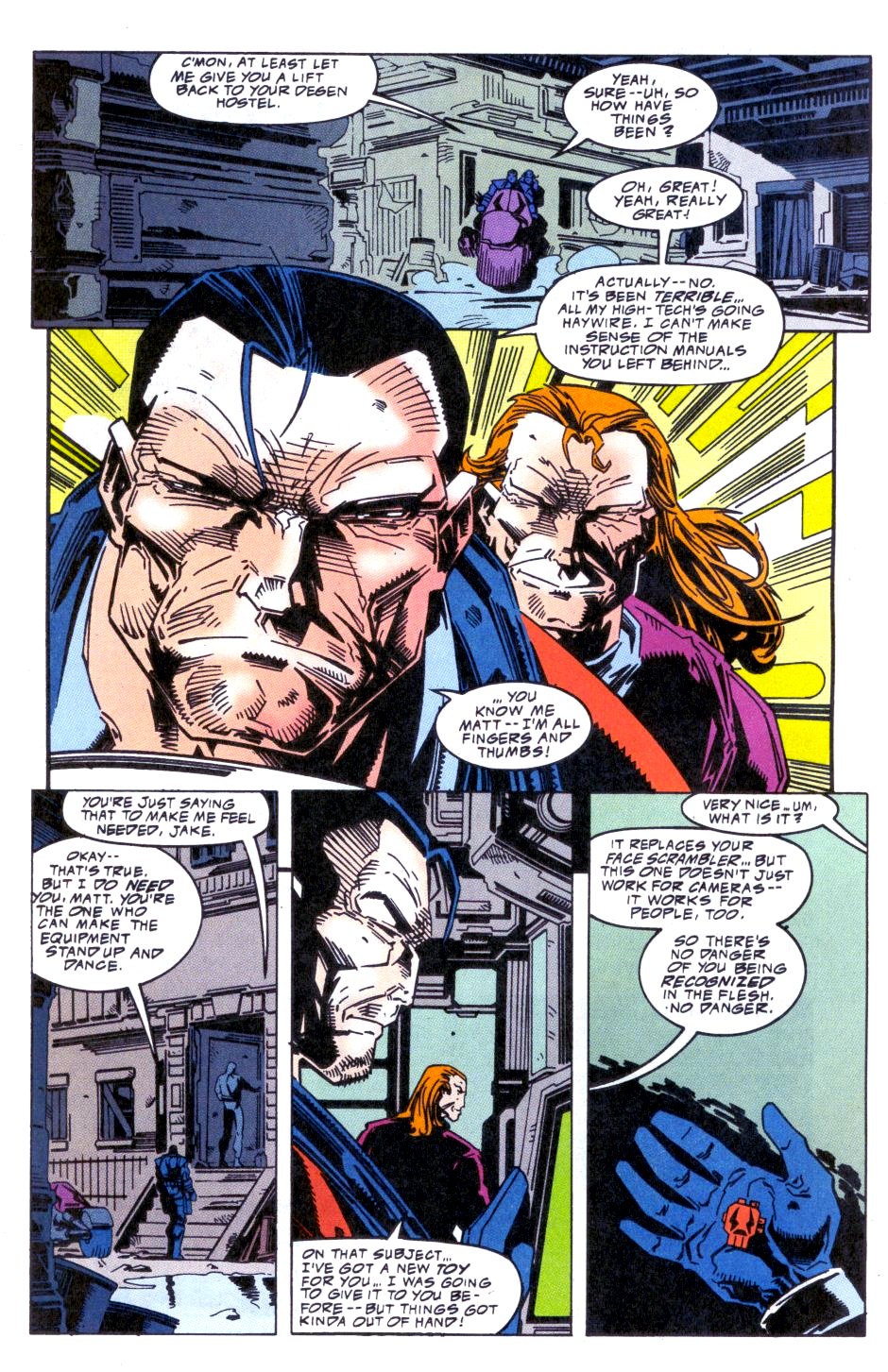 Read online Punisher 2099 comic -  Issue #22 - 9