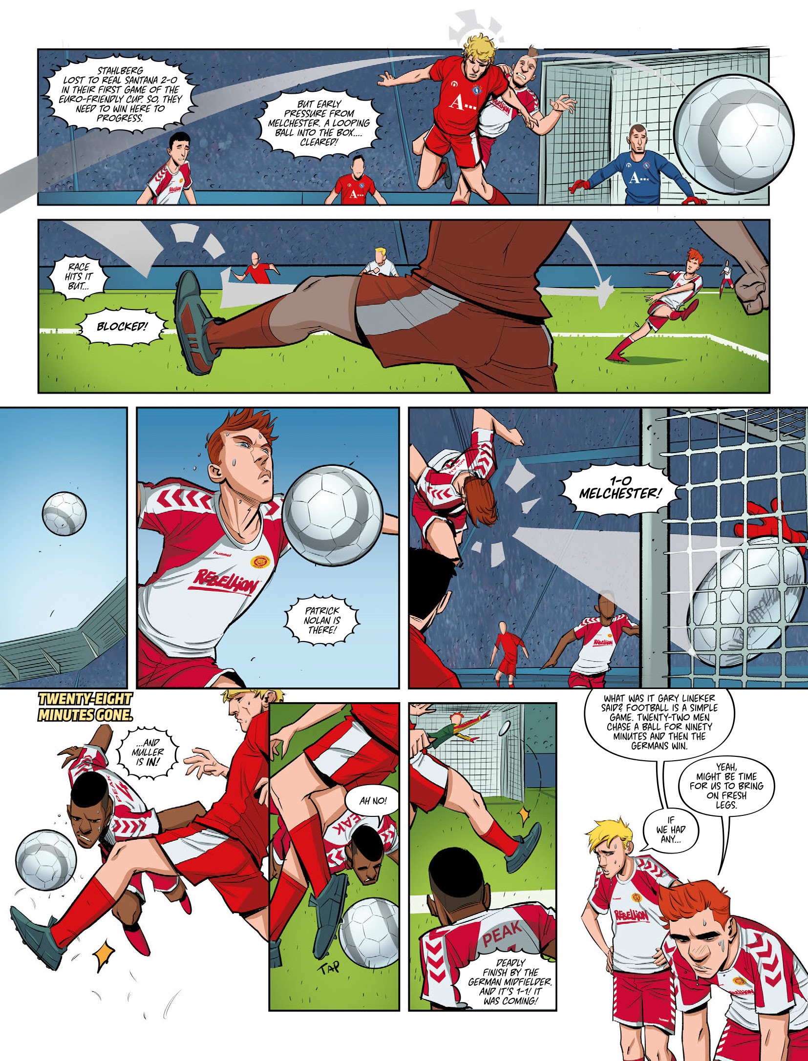 Read online Roy of the Rovers Summer Special 2020 comic -  Issue # Full - 13