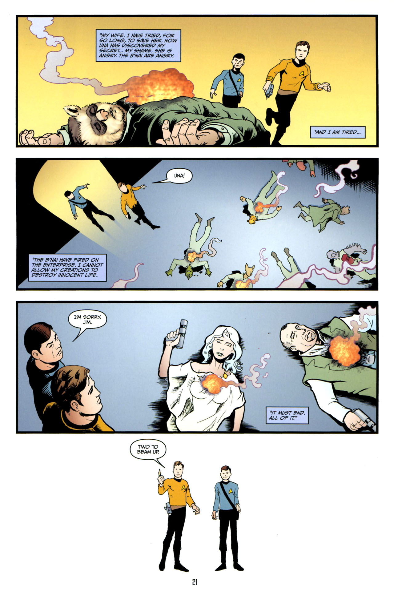 Read online Star Trek: Year Four comic -  Issue #1 - 23