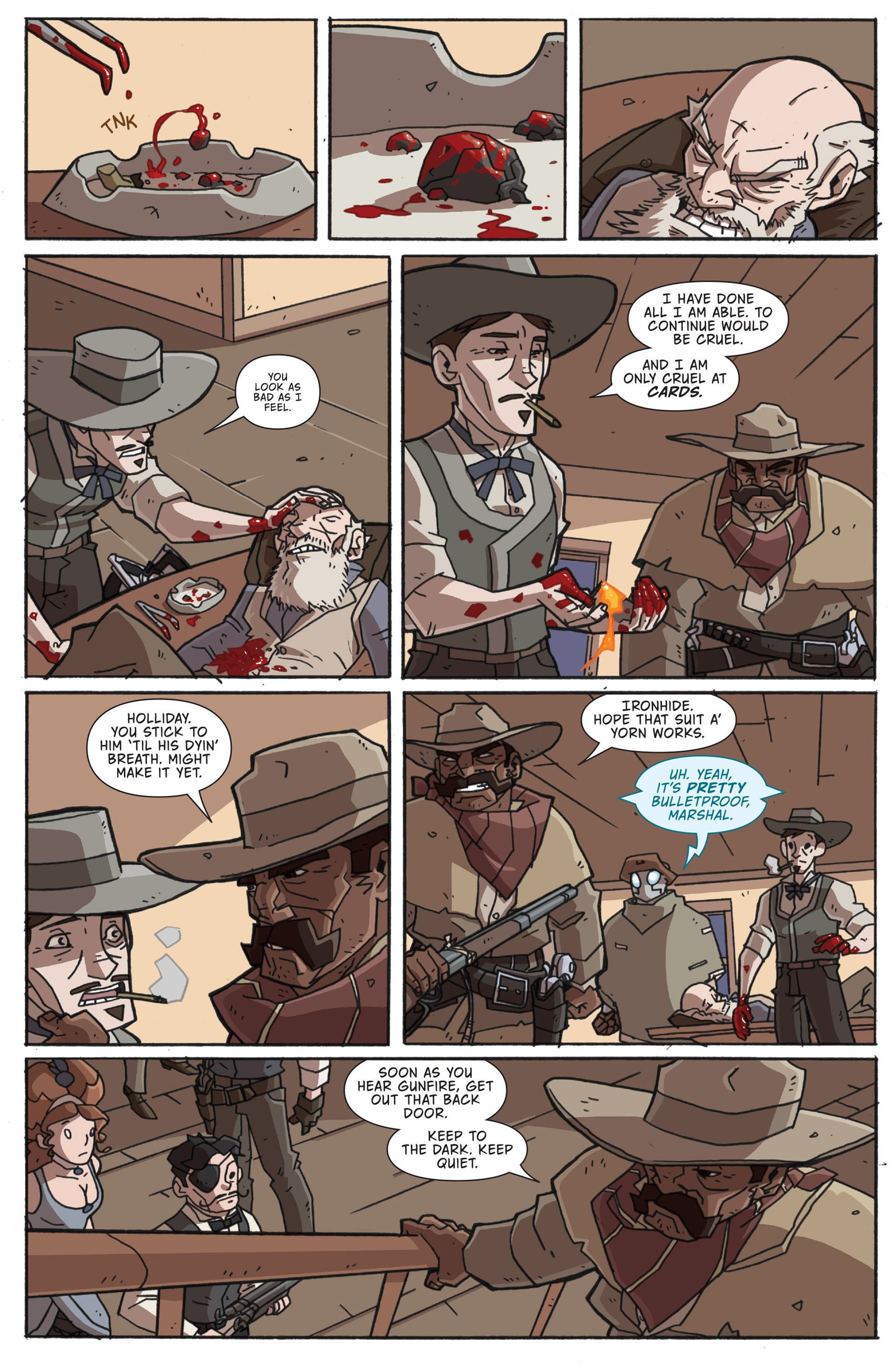 Read online Atomic Robo and the Knights of the Golden Circle comic -  Issue #2 - 3