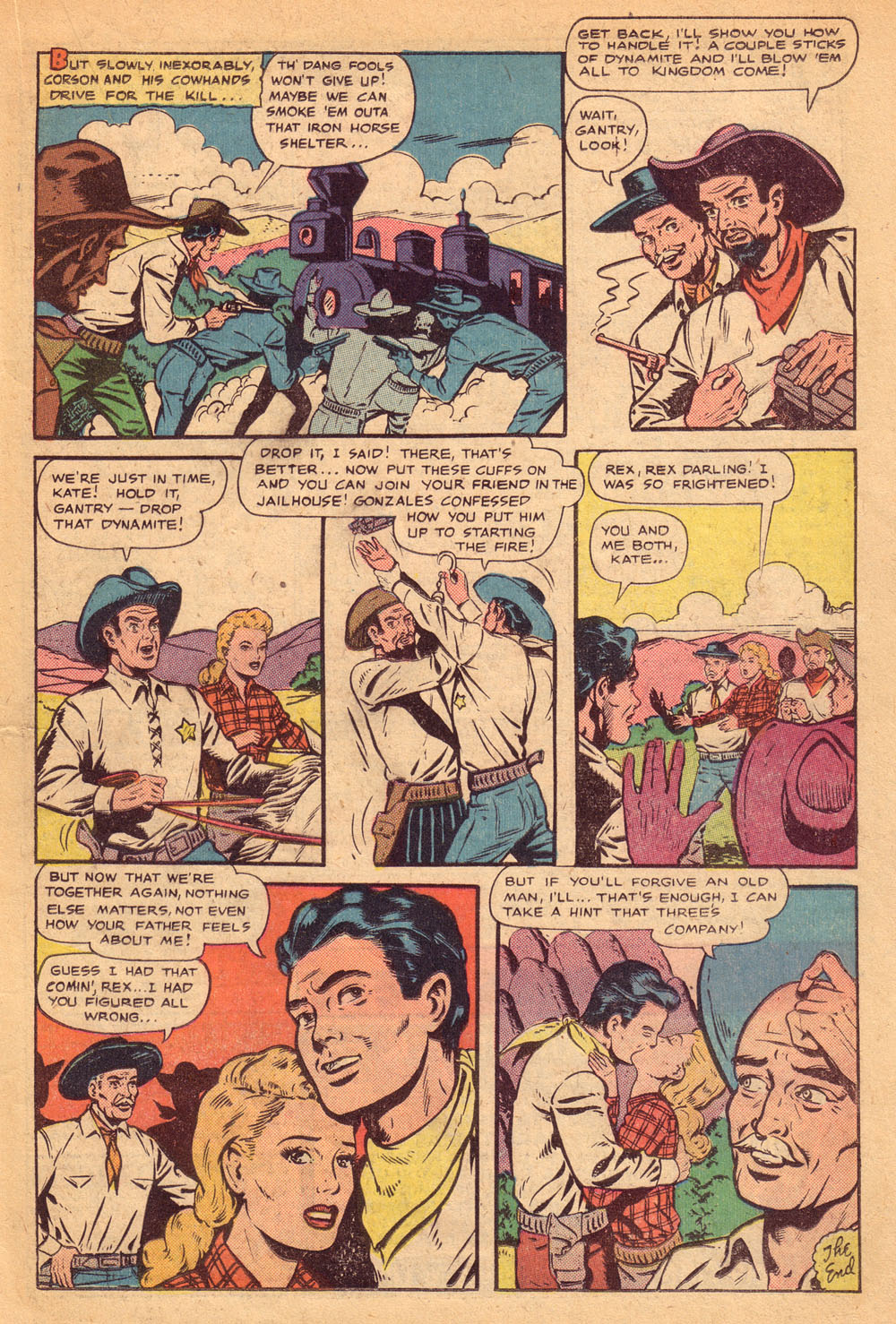 Read online Cowgirl Romances (1950) comic -  Issue #4 - 19
