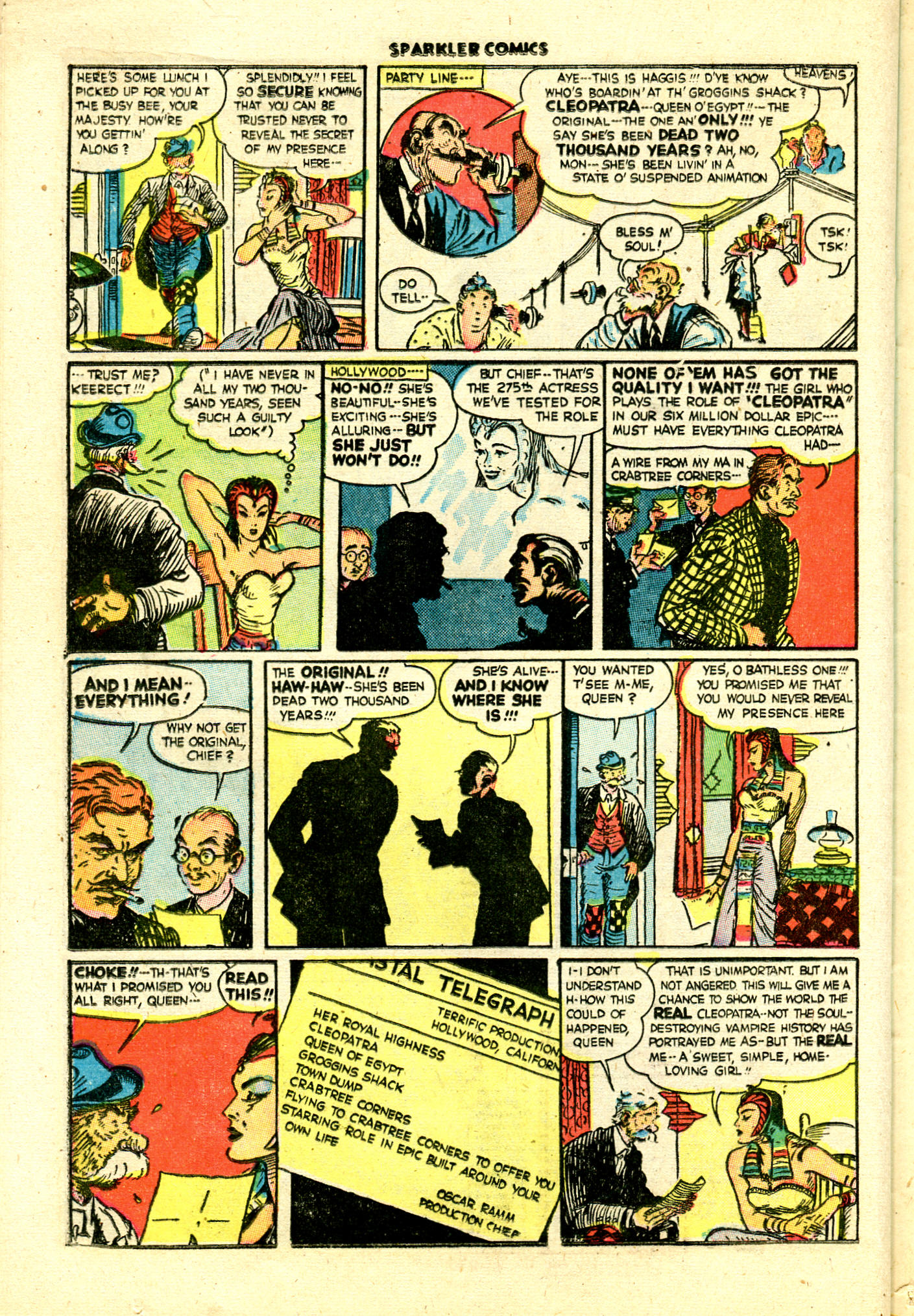 Read online Sparkler Comics comic -  Issue #55 - 32