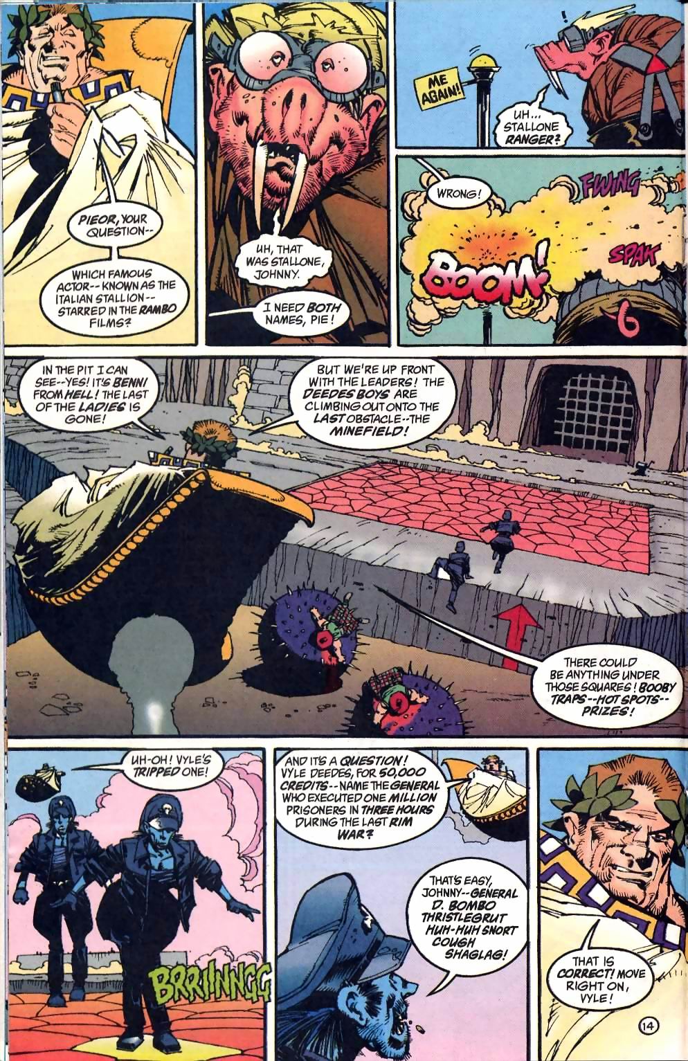 Read online Lobo: Unamerican Gladiators comic -  Issue #2 - 15