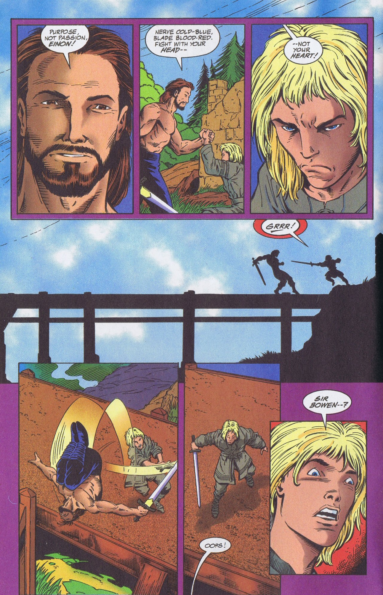 Read online Dragonheart comic -  Issue #1 - 4