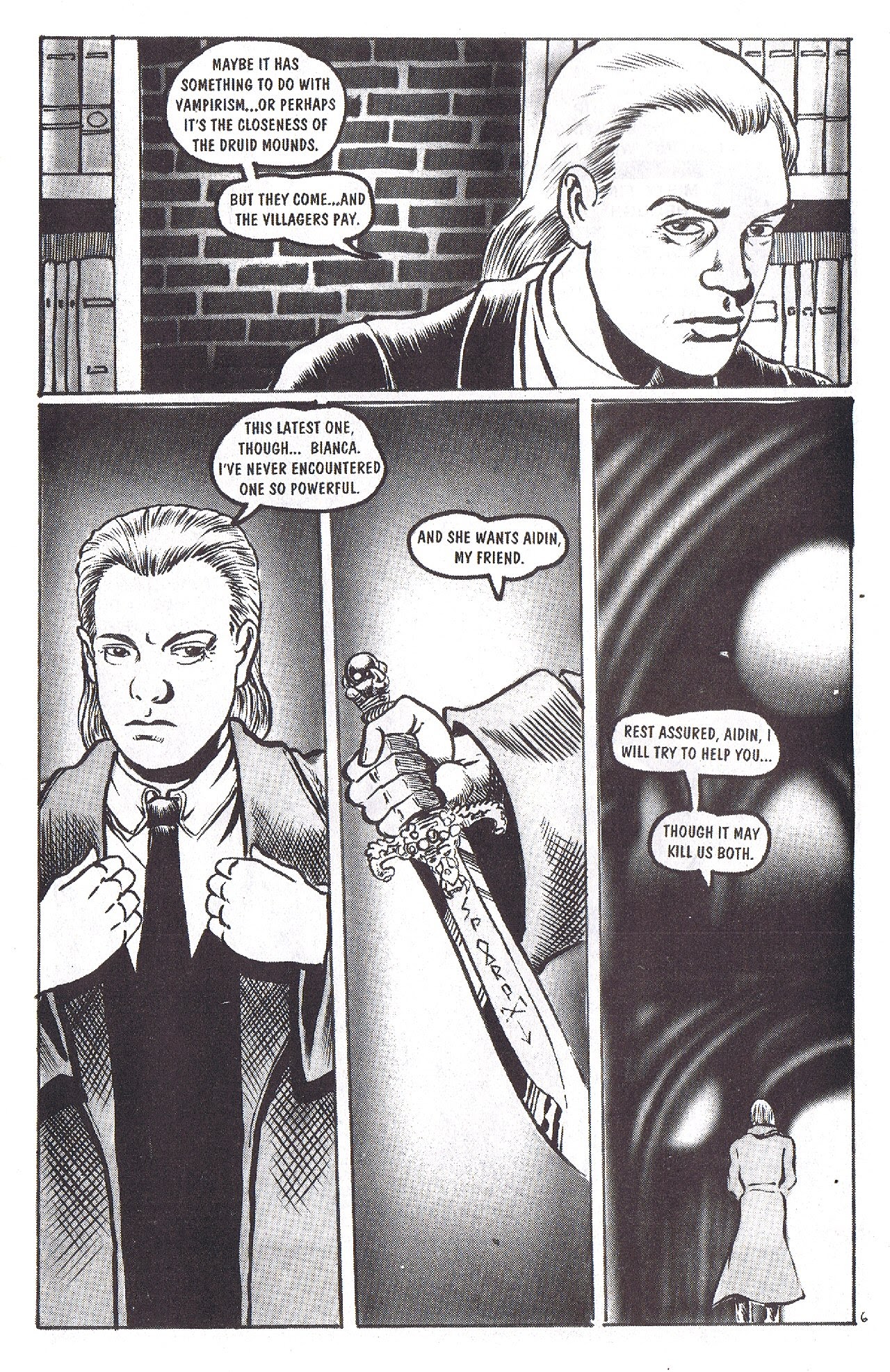 Read online Vampyre's Kiss: The Dark Kiss of Night comic -  Issue #2 - 8