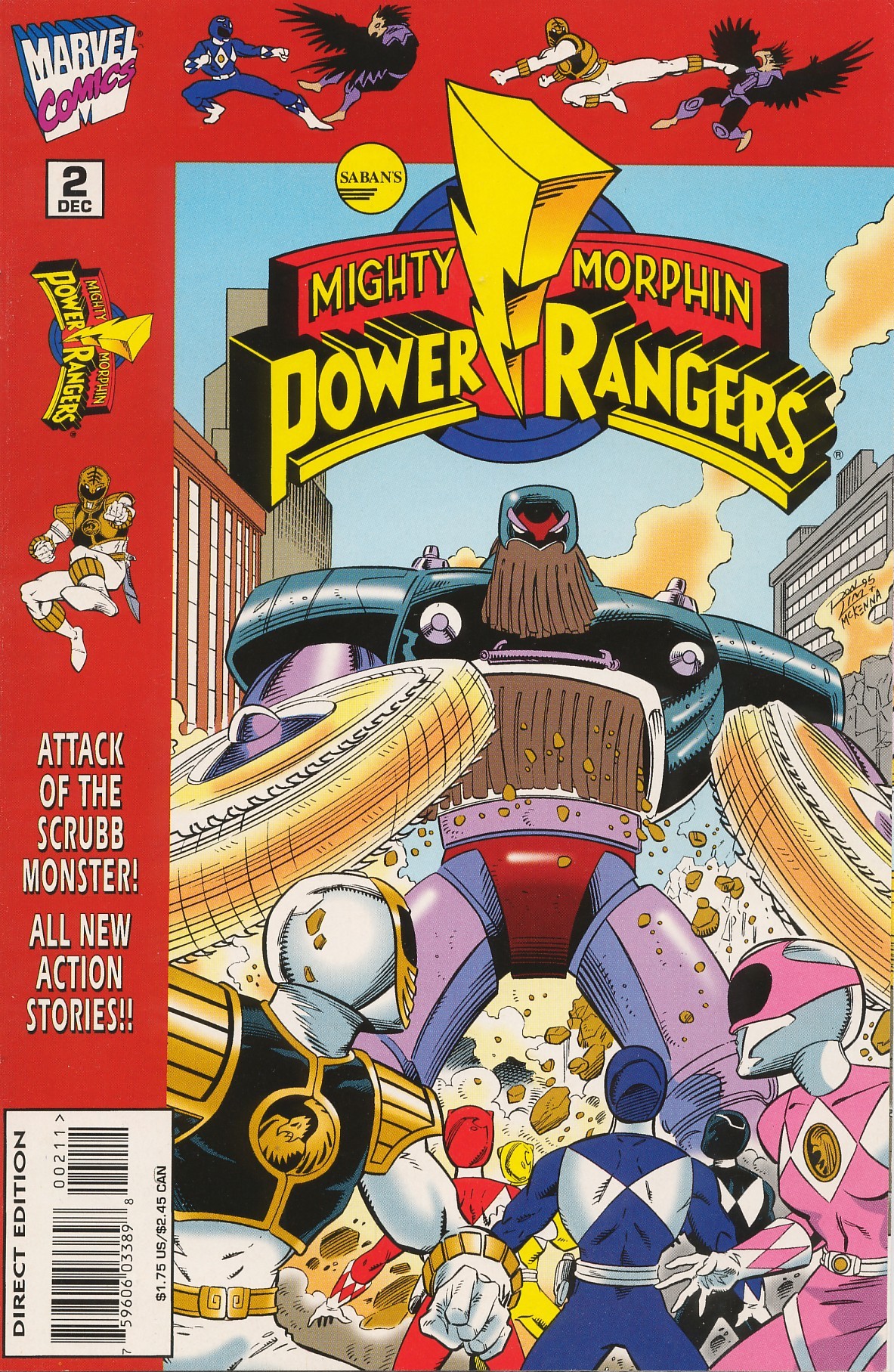 Read online Saban's Mighty Morphin' Power Rangers comic -  Issue #2 - 1