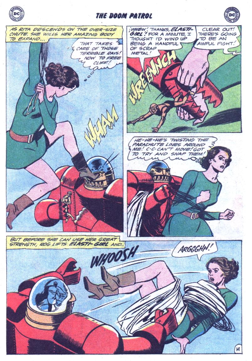 Read online Doom Patrol (1964) comic -  Issue #86 - 17