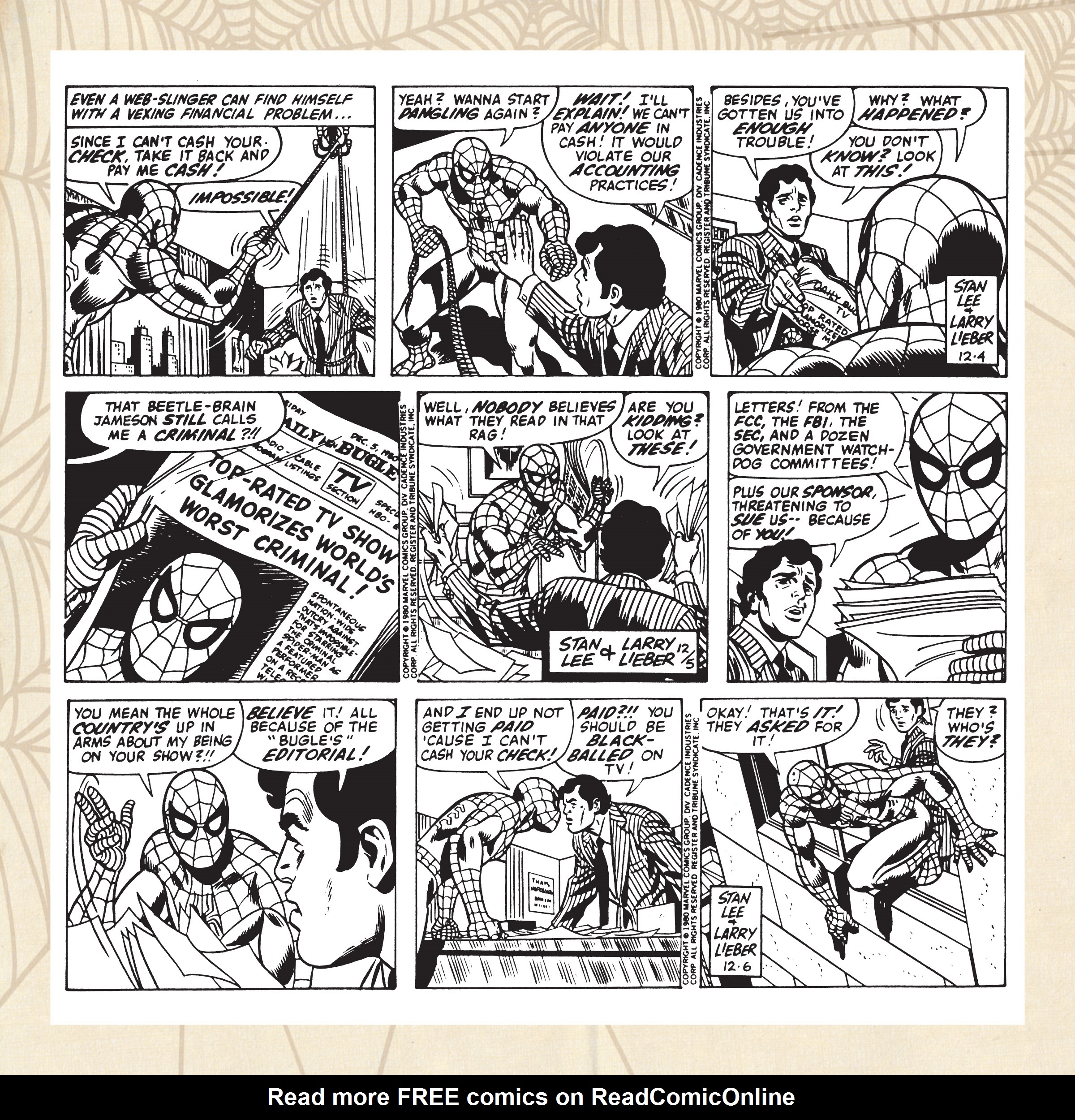 Read online Spider-Man Newspaper Strips comic -  Issue # TPB 2 (Part 3) - 94