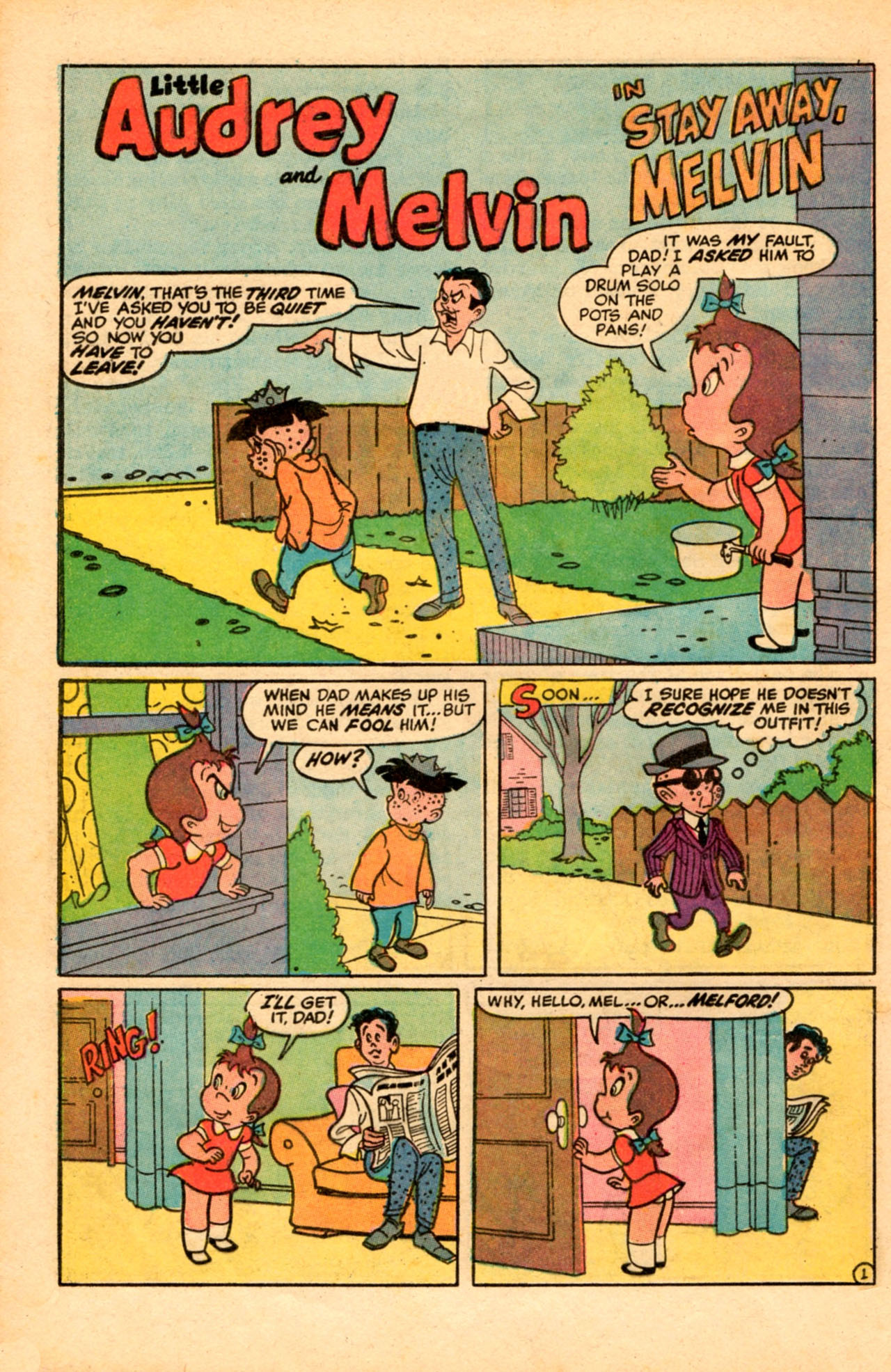 Read online Little Audrey And Melvin comic -  Issue #37 - 24