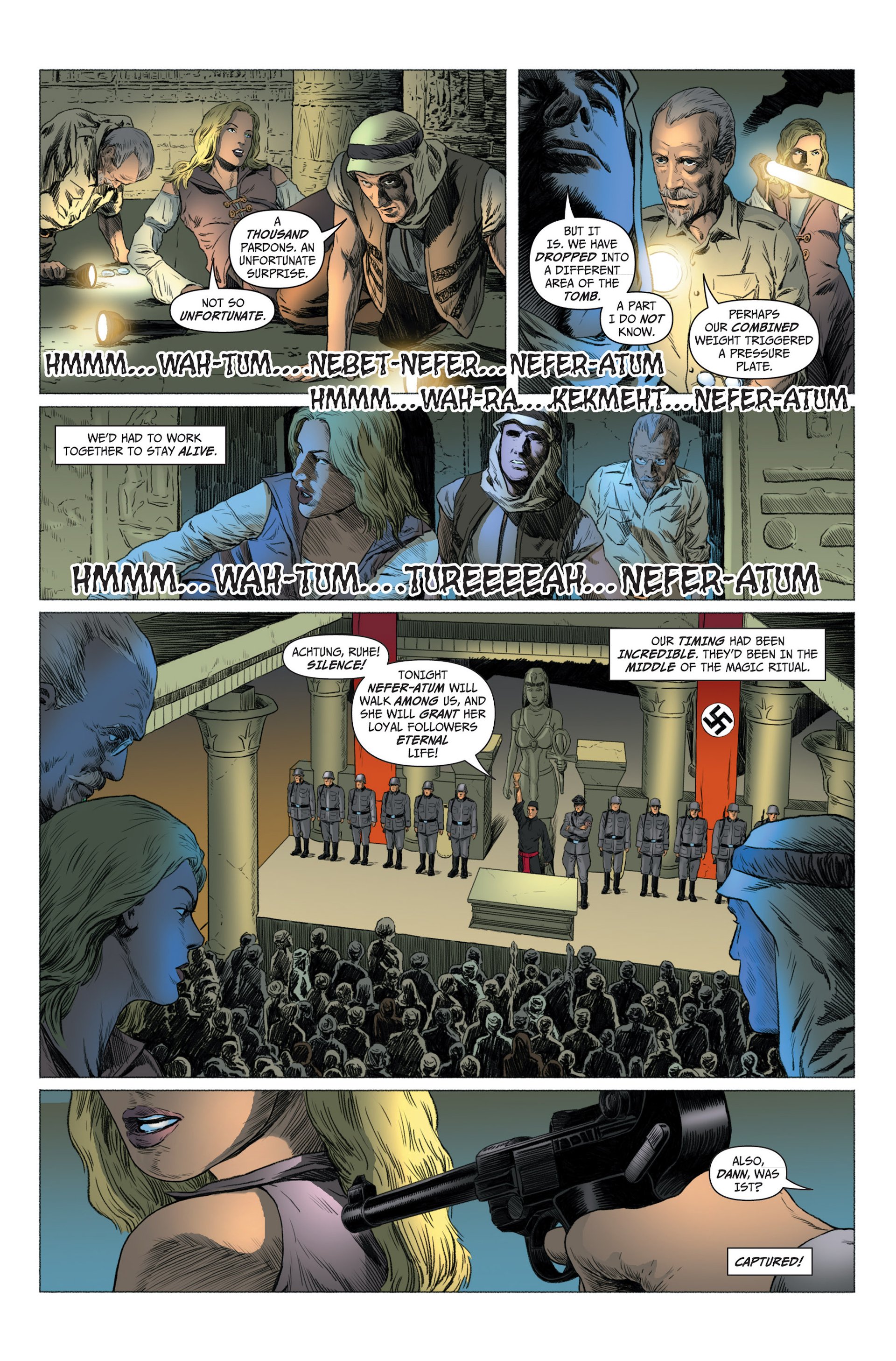 Read online Domino Lady/Sherlock Holmes comic -  Issue #1 - 17