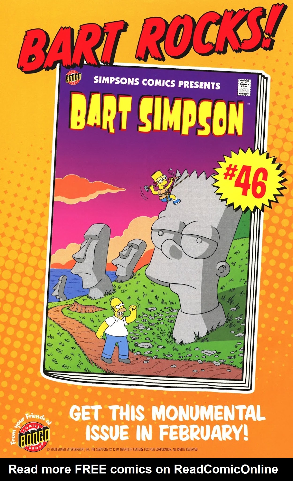 Read online Bongo Comics Presents Simpsons Super Spectacular comic -  Issue #8 - 8