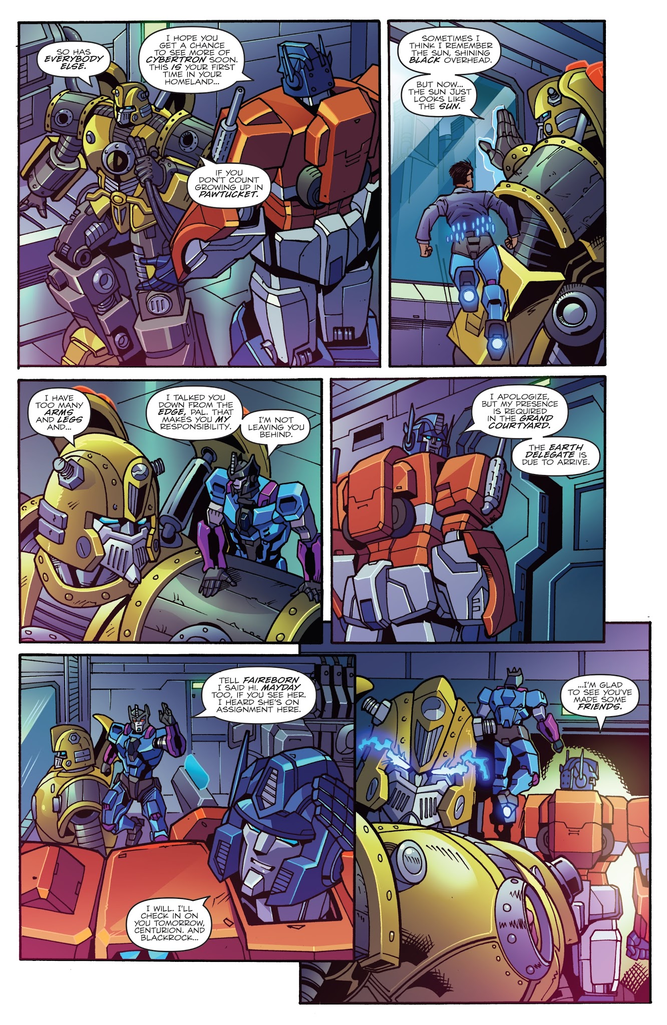 Read online Optimus Prime: First Strike comic -  Issue # Full - 6