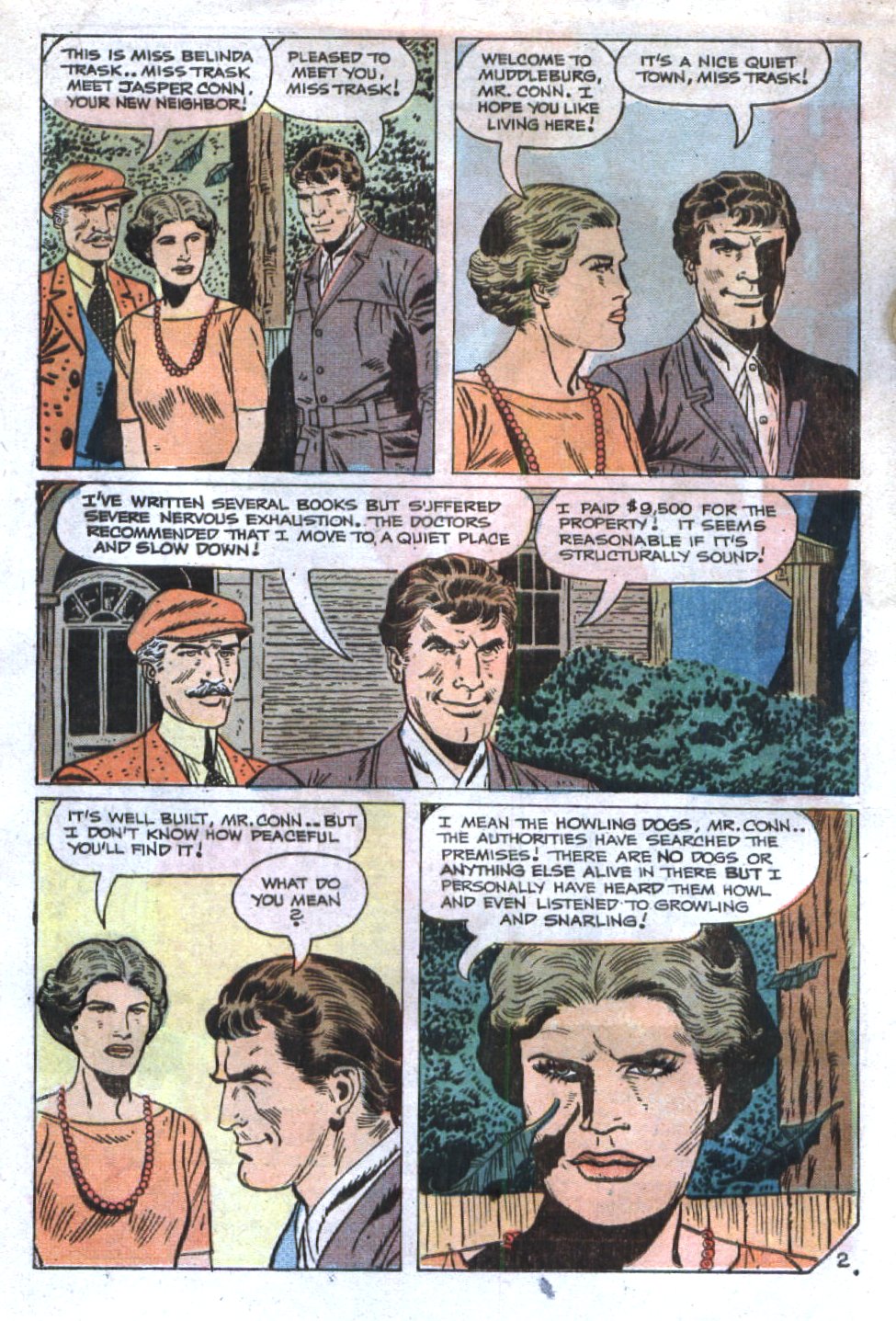 Read online Haunted Love (1973) comic -  Issue #7 - 12