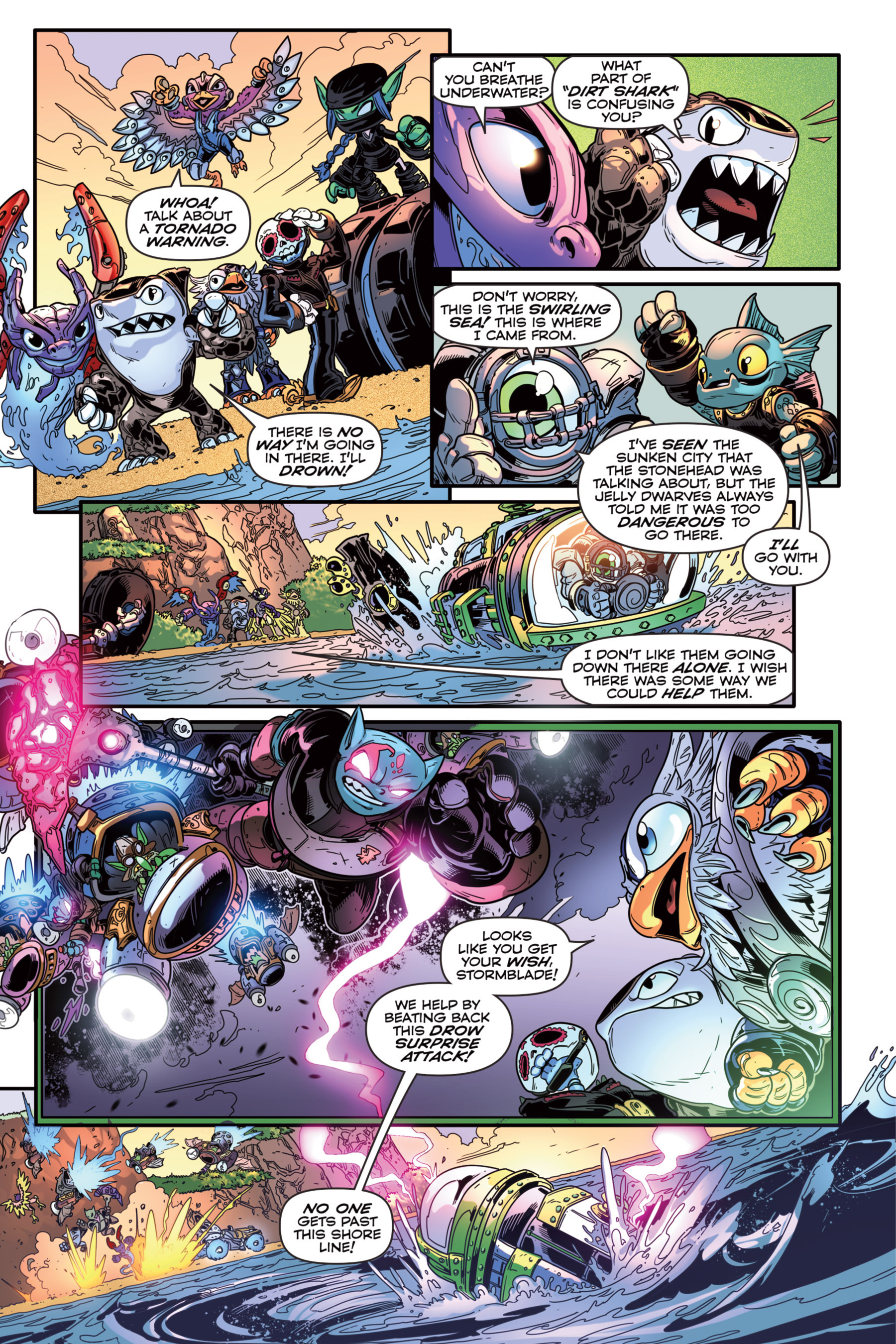 Read online Skylanders: Rift Into Overdrive comic -  Issue # Full - 53