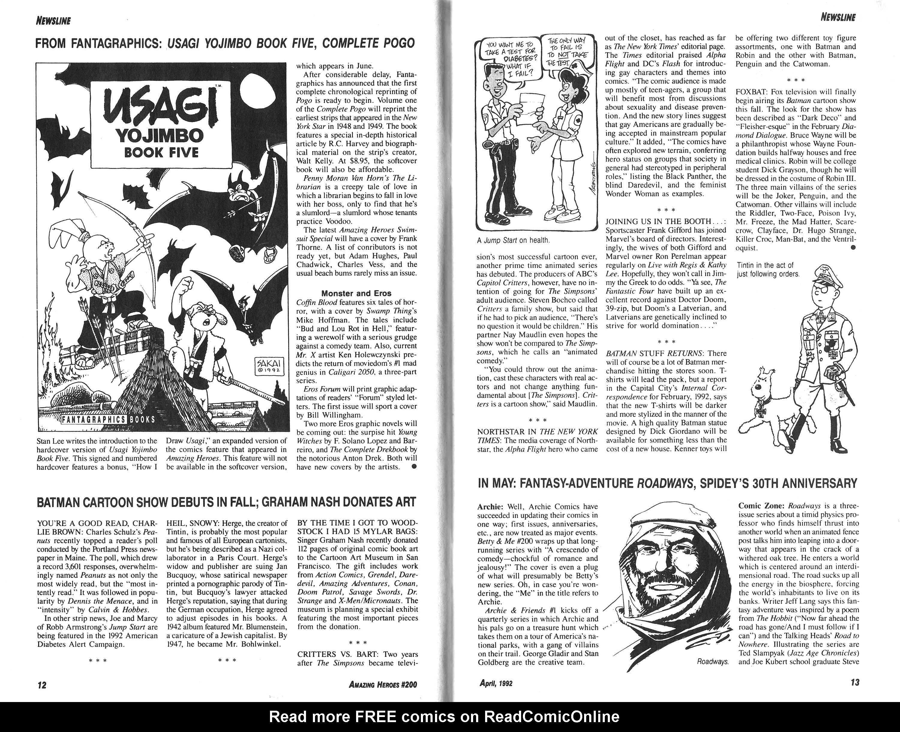 Read online Amazing Heroes comic -  Issue #200 - 7