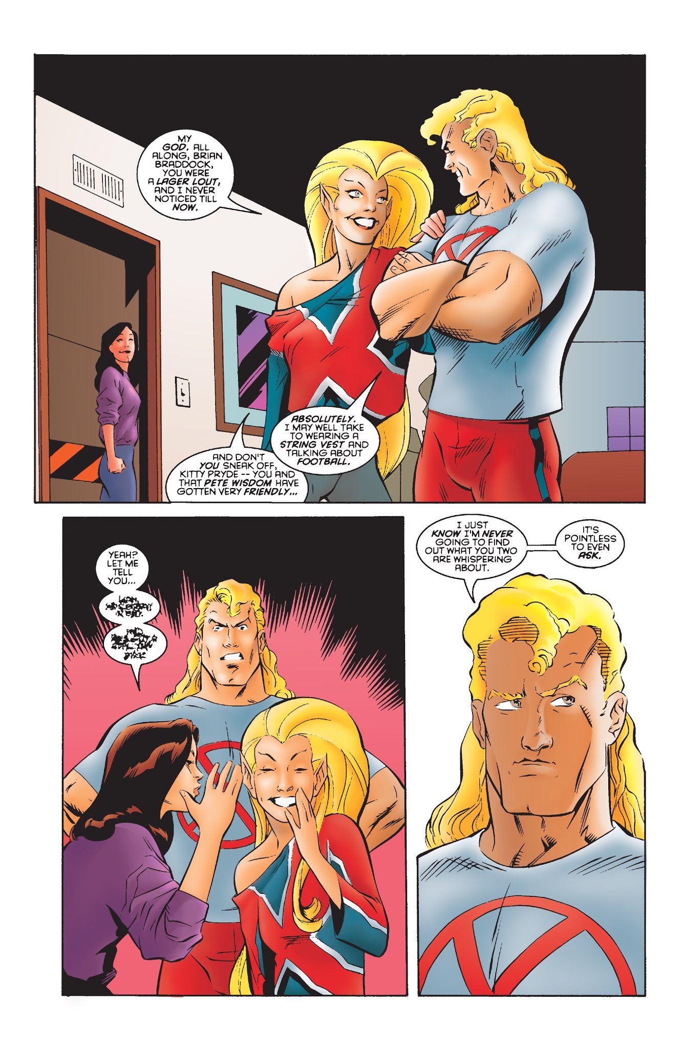 Read online Excalibur Visionaries: Warren Ellis comic -  Issue # TPB 2 (Part 1) - 10