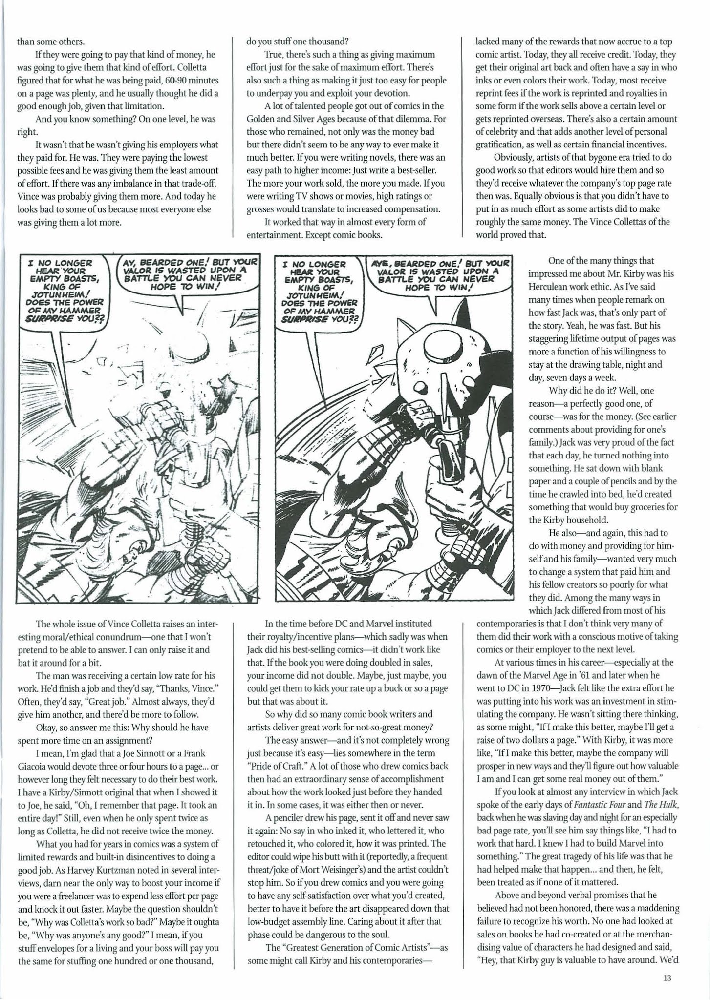 Read online The Jack Kirby Collector comic -  Issue #43 - 15