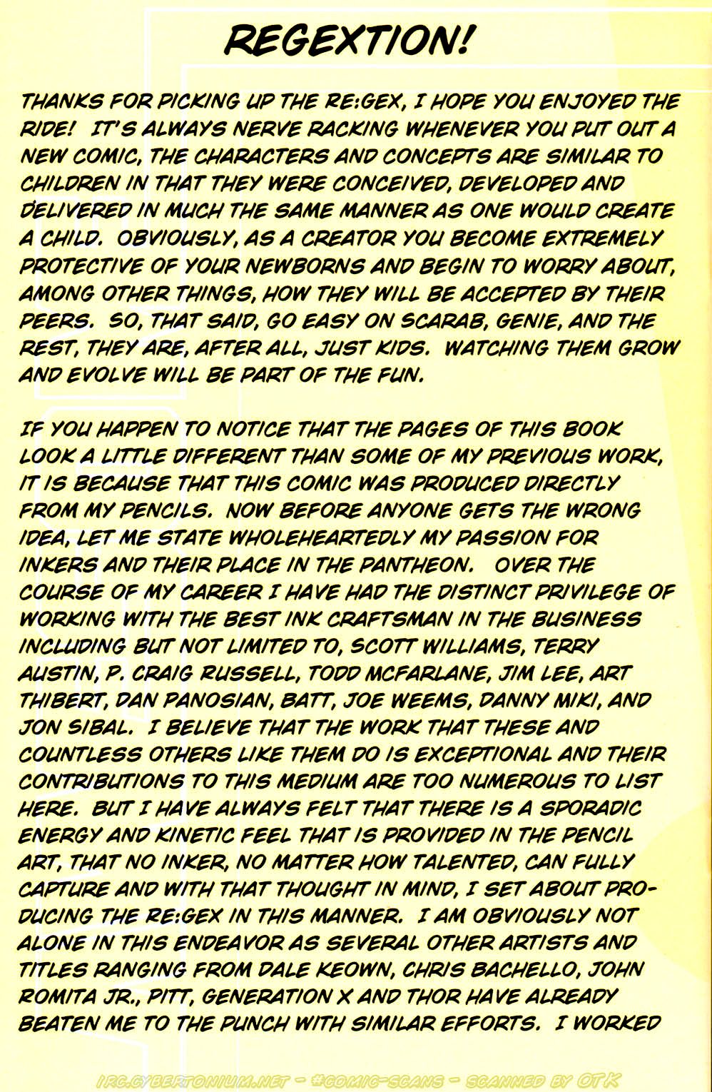 Read online Re:Gex comic -  Issue #1 - 27