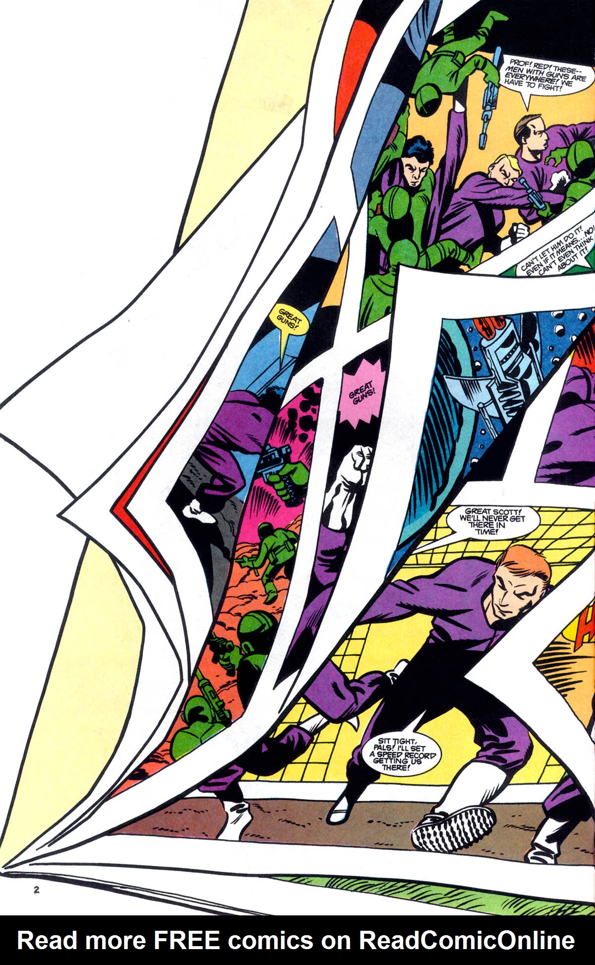 Read online Challengers of the Unknown (1991) comic -  Issue #1 - 3