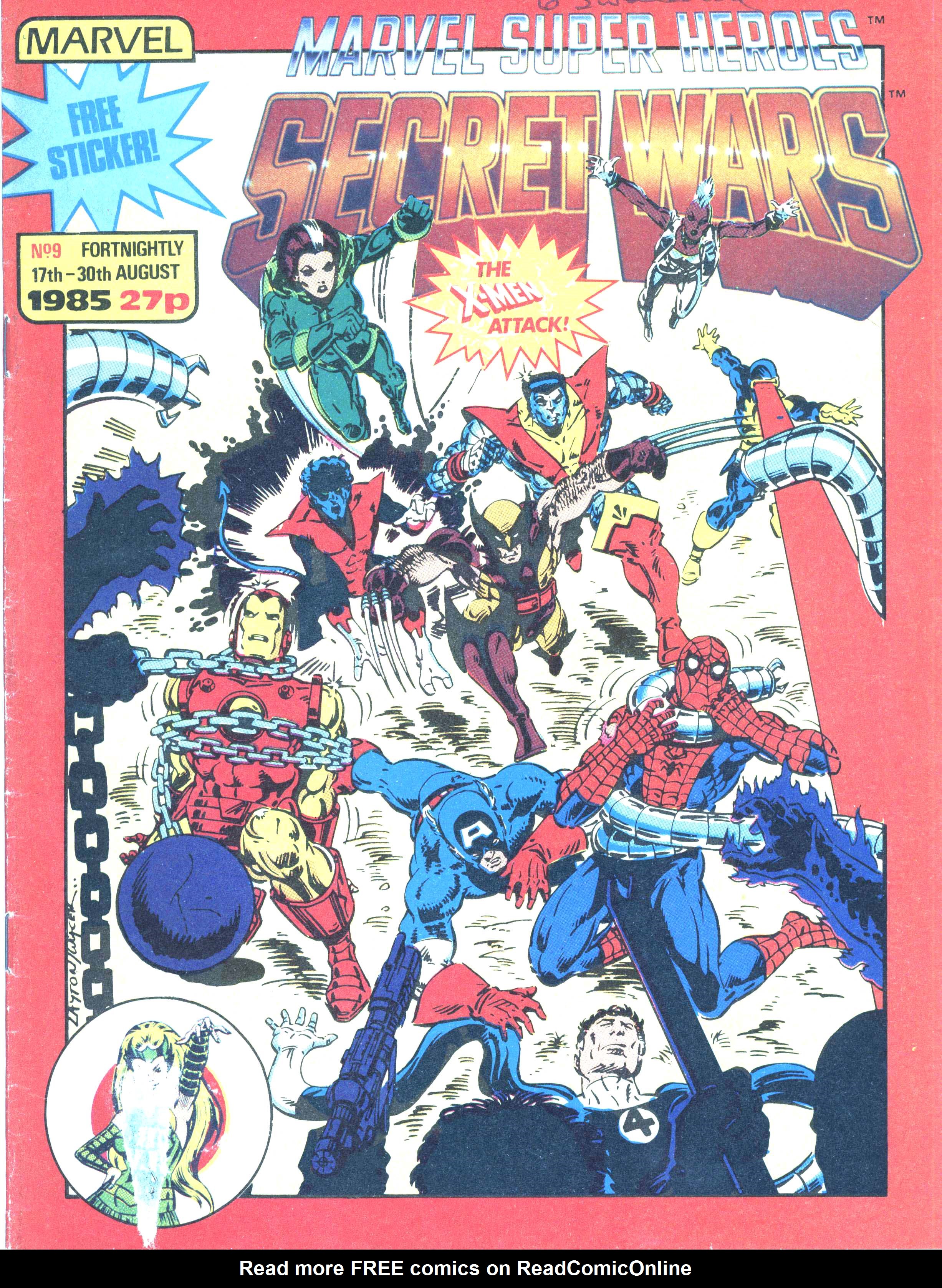 Read online Secret Wars (1985) comic -  Issue #9 - 1