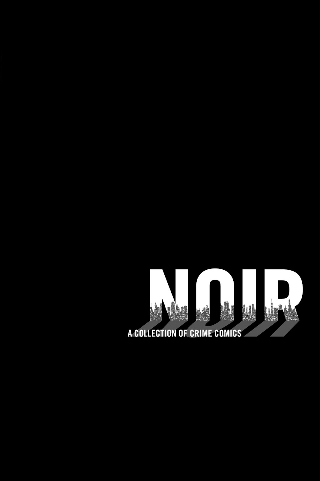 Noir (2009) issue TPB - Page 1