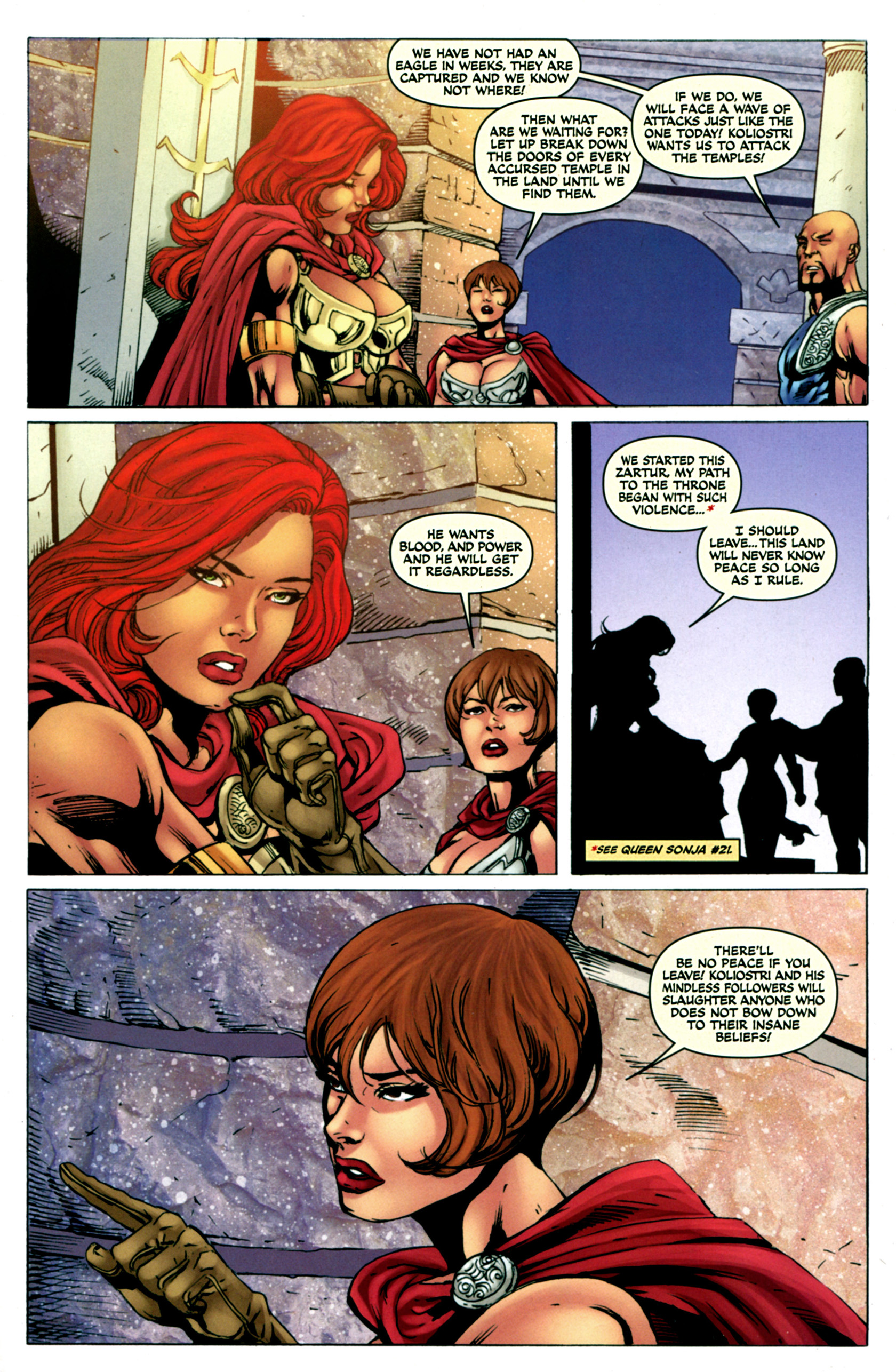Read online Queen Sonja comic -  Issue #28 - 20