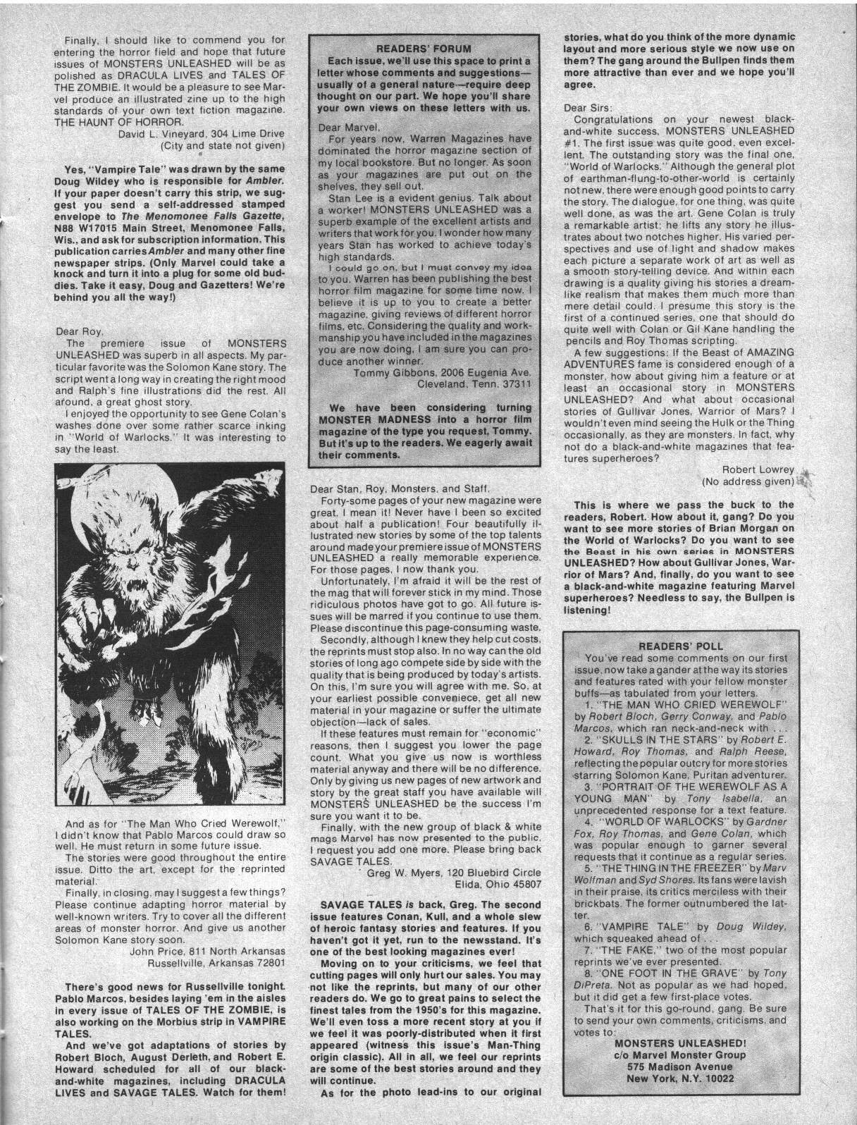 Read online Monsters Unleashed (1973) comic -  Issue #3 - 17