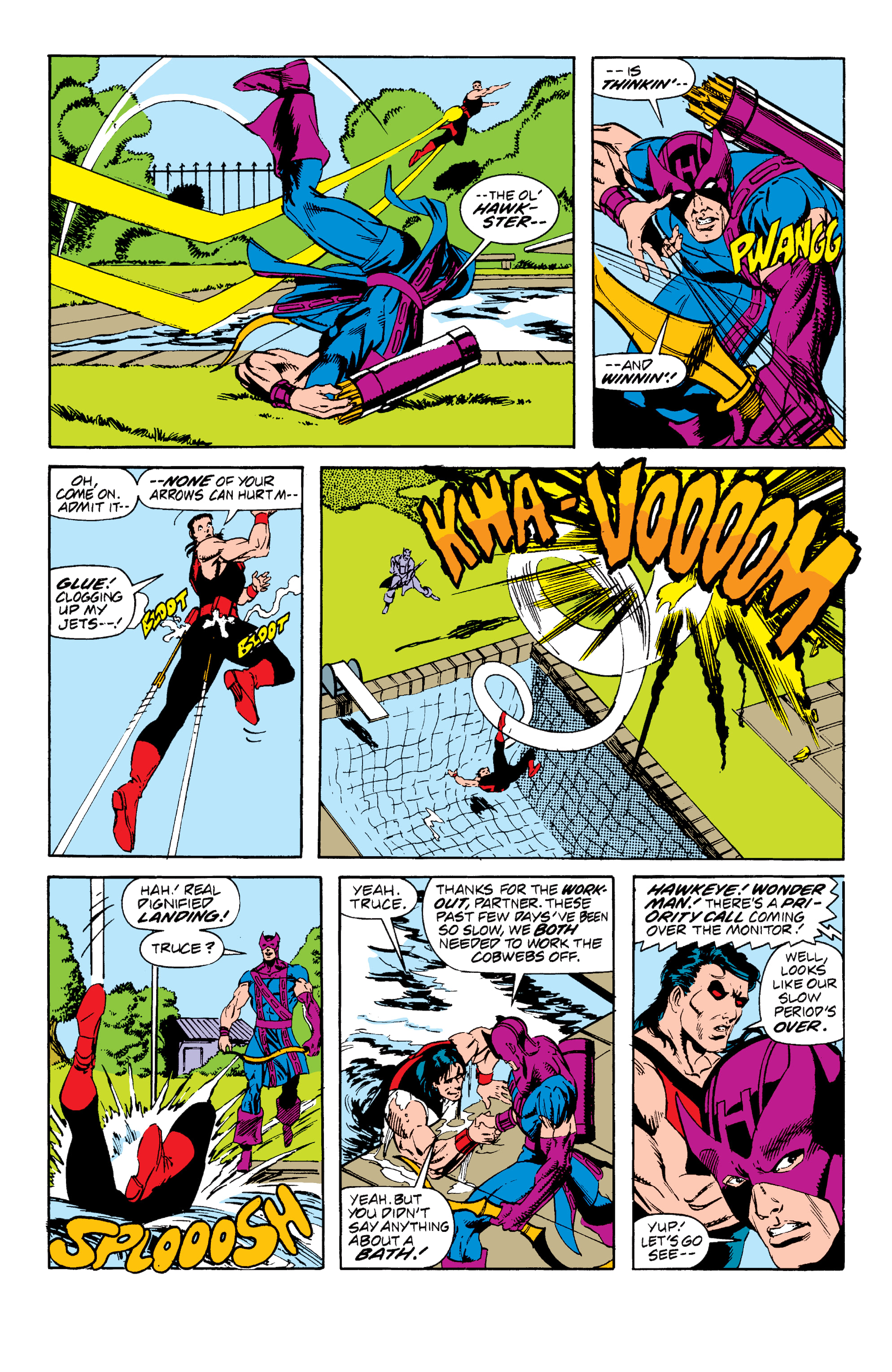 Read online Avengers West Coast Epic Collection: How The West Was Won comic -  Issue #Avengers West Coast Epic Collection Darker Than Scarlet (Part 3) - 19