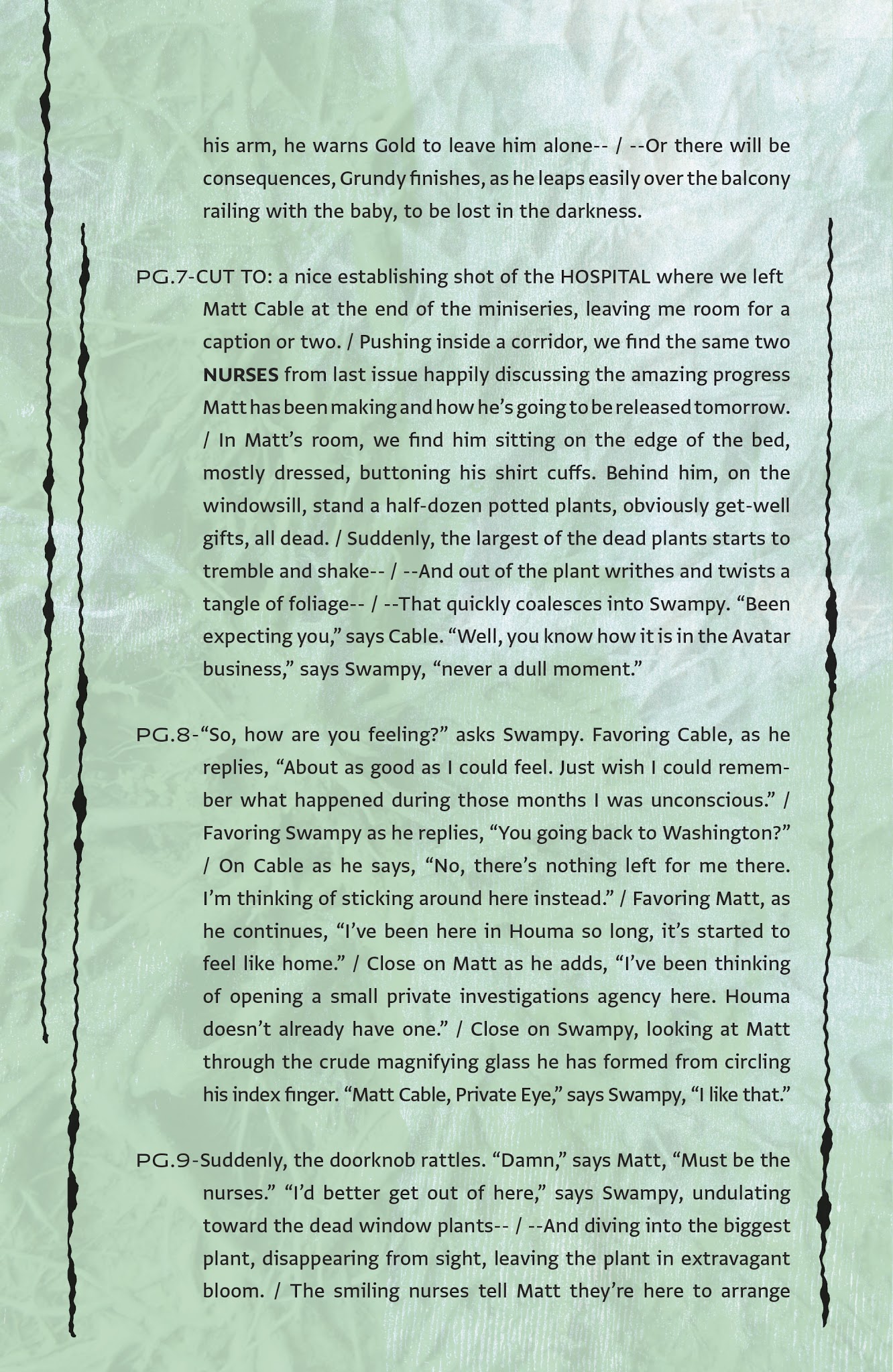 Read online Swamp Thing Winter Special comic -  Issue # Full - 71