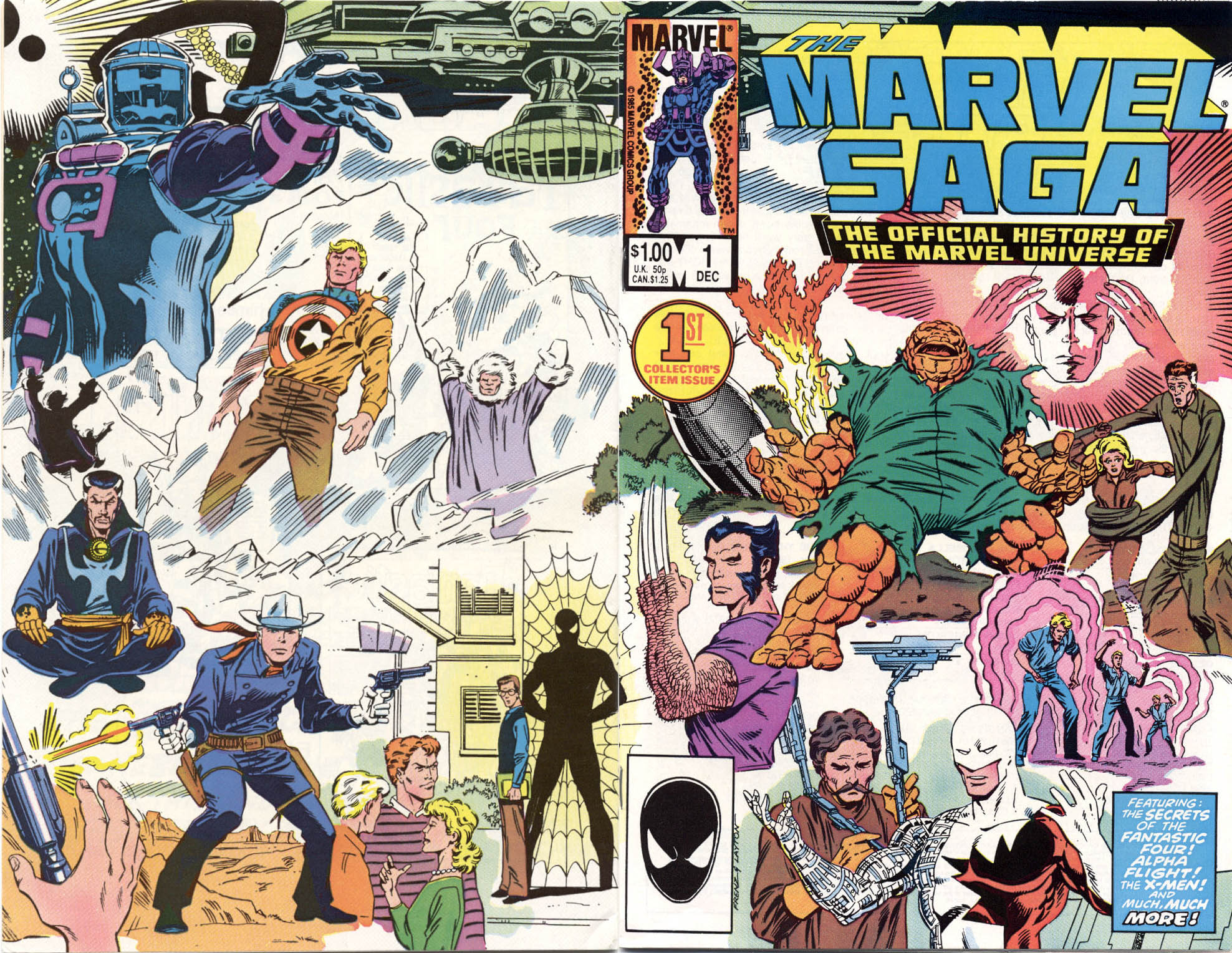 Read online Marvel Saga: The Official History of the Marvel Universe comic -  Issue #1 - 2