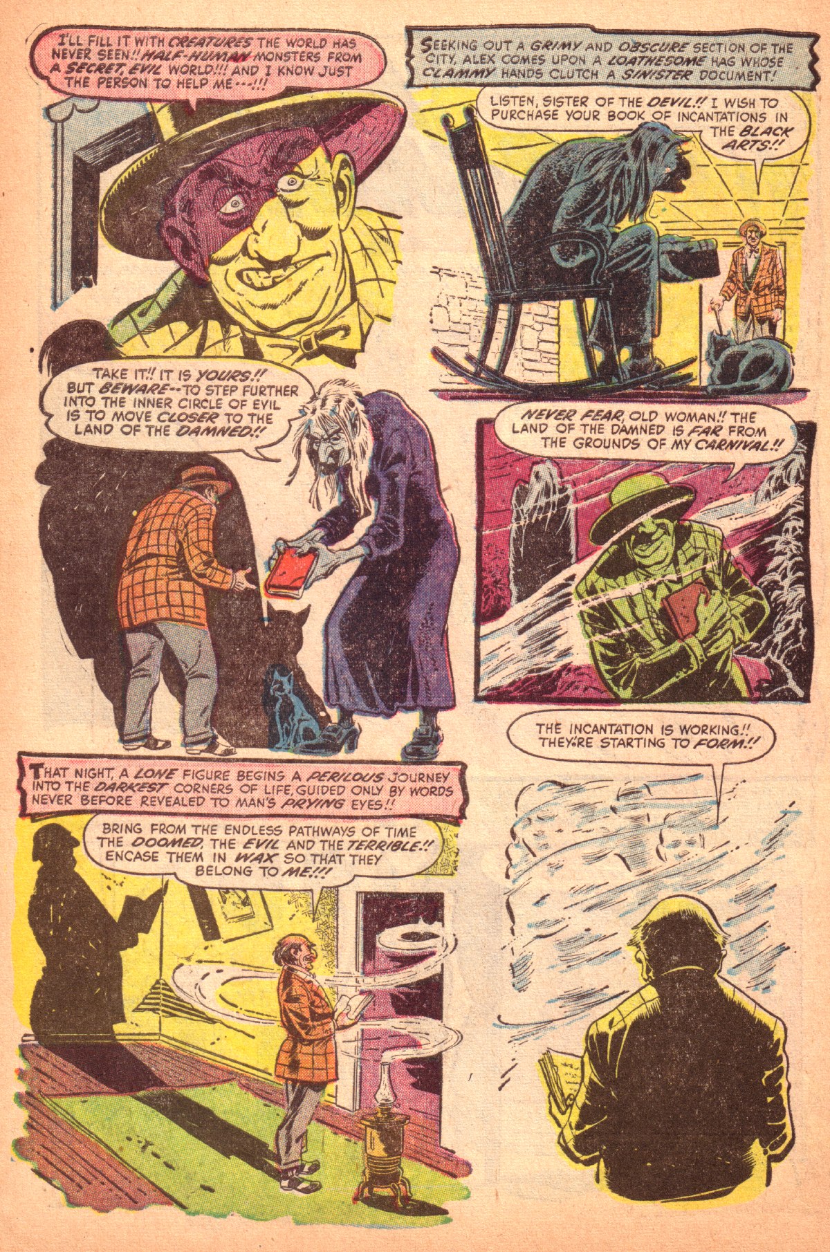 Read online Chamber of Chills (1951) comic -  Issue #7 - 7