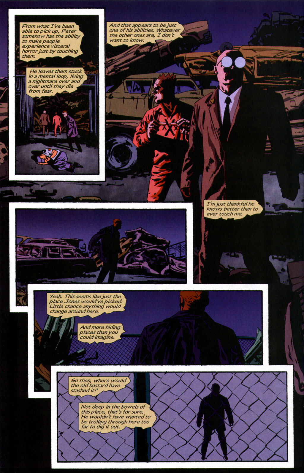 Read online Sleeper comic -  Issue #9 - 17