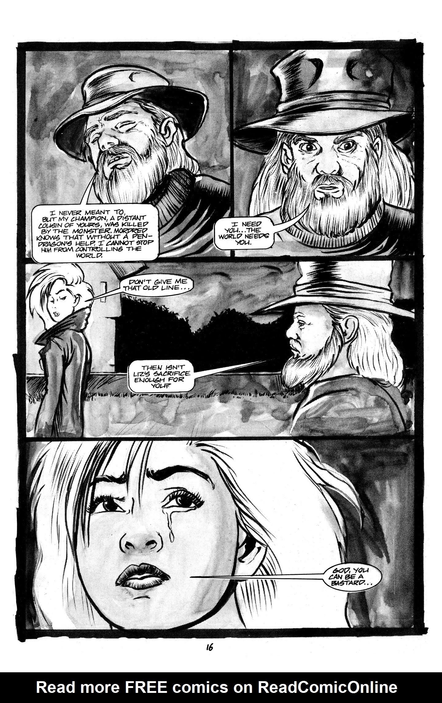 Read online Pendragon comic -  Issue #2 - 19