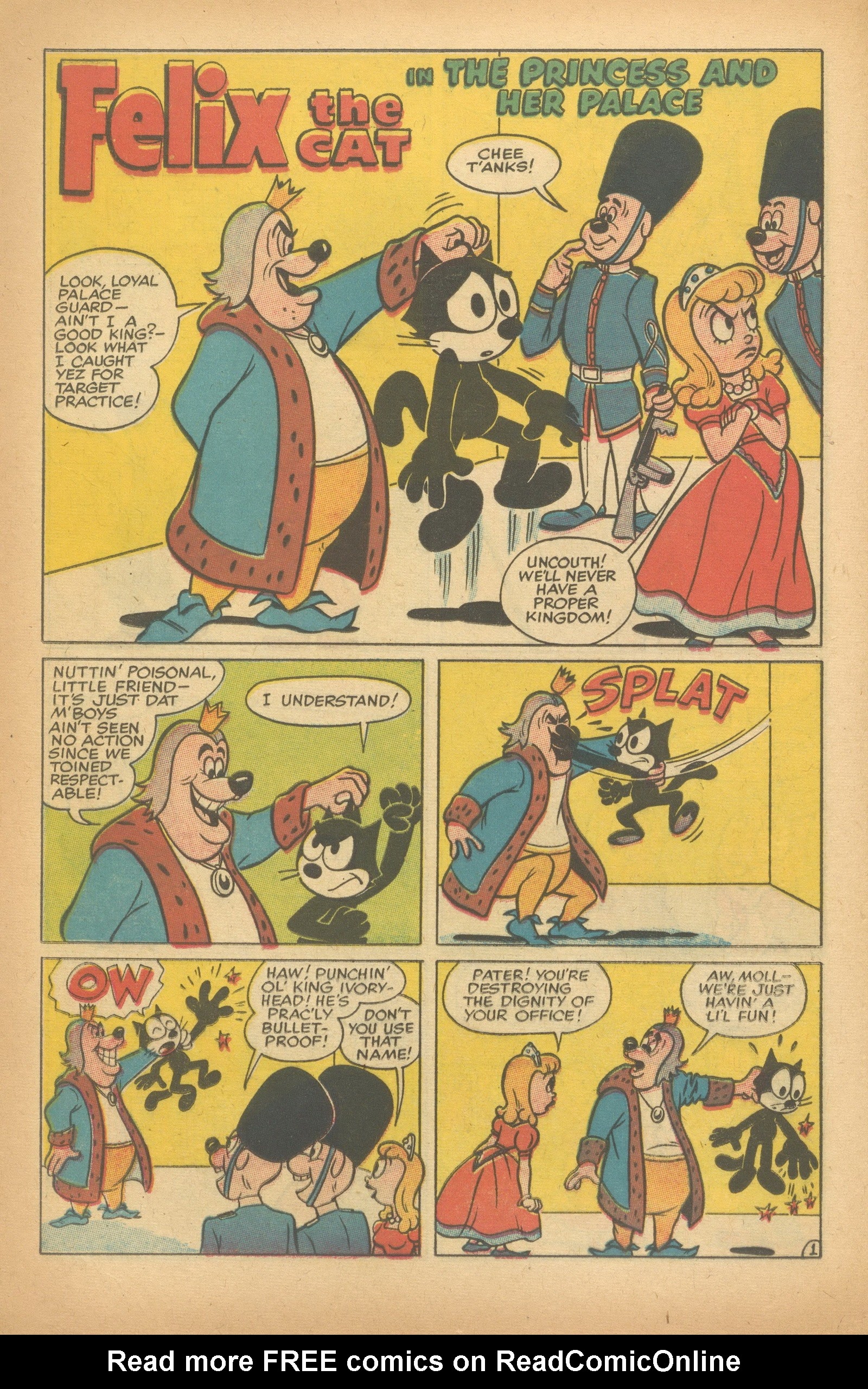 Read online Felix the Cat (1955) comic -  Issue #94 - 12
