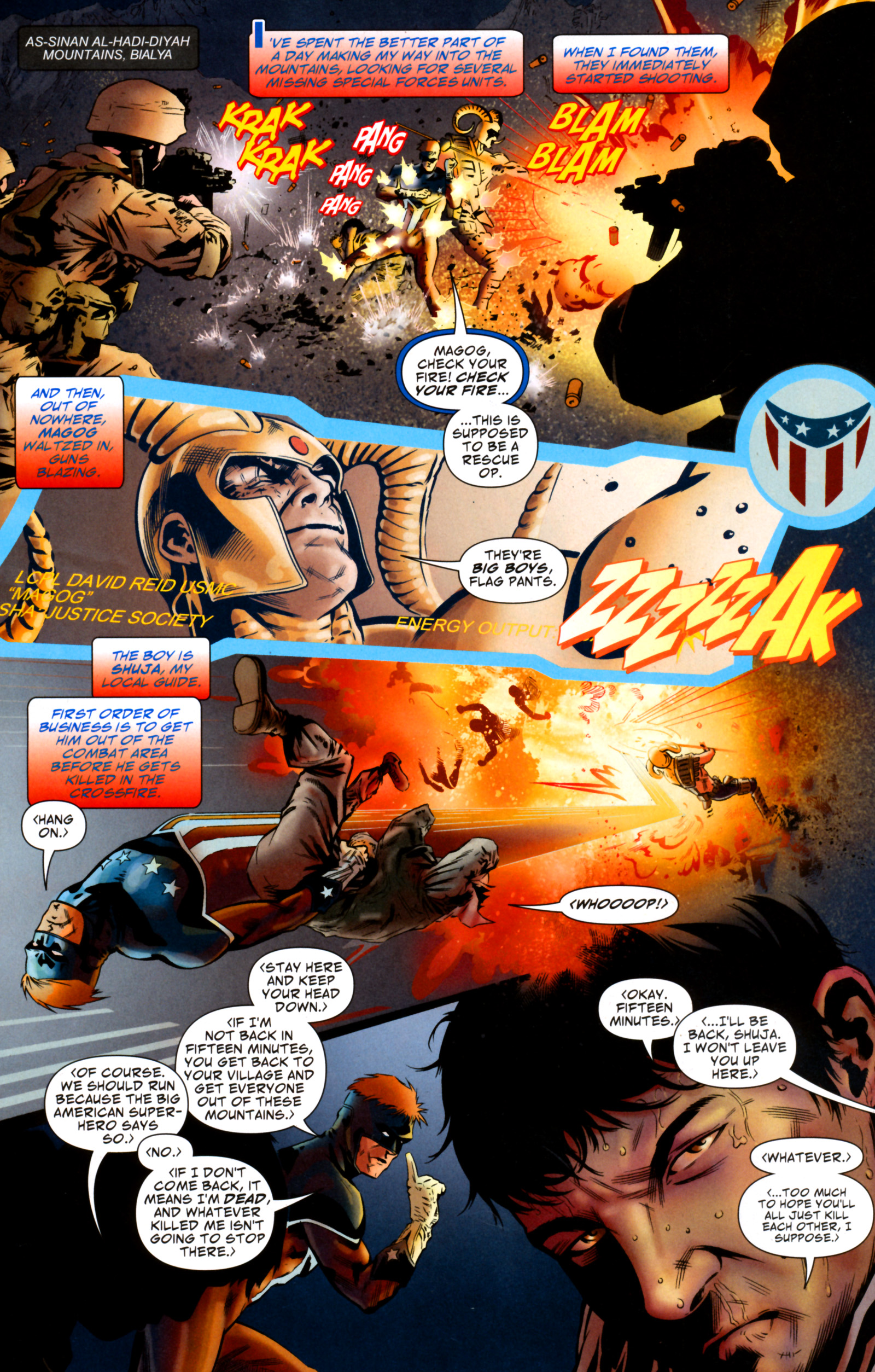 Read online The Shield (2009) comic -  Issue #2 - 4