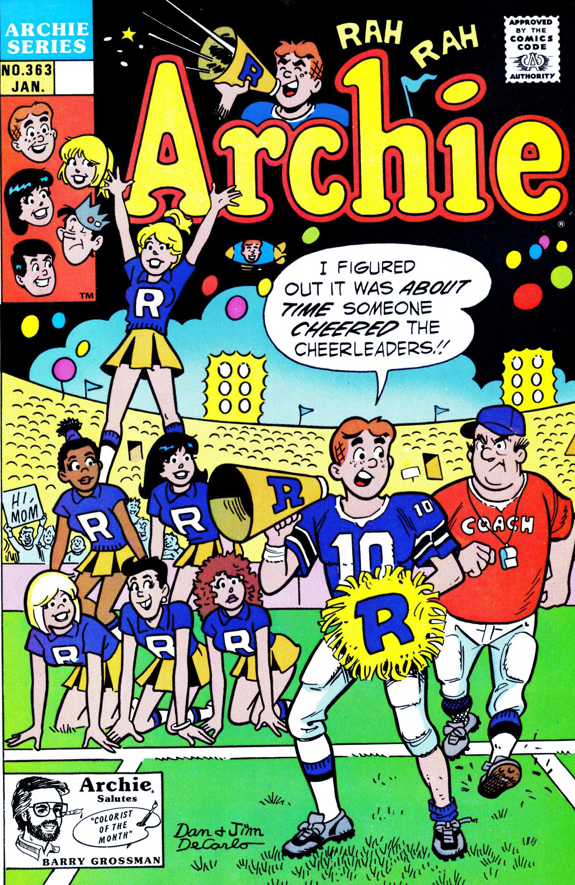 Read online Archie (1960) comic -  Issue #363 - 1