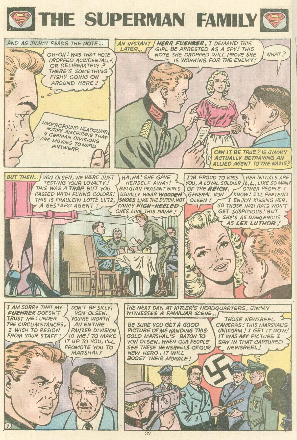 Read online The Superman Family comic -  Issue #168 - 32