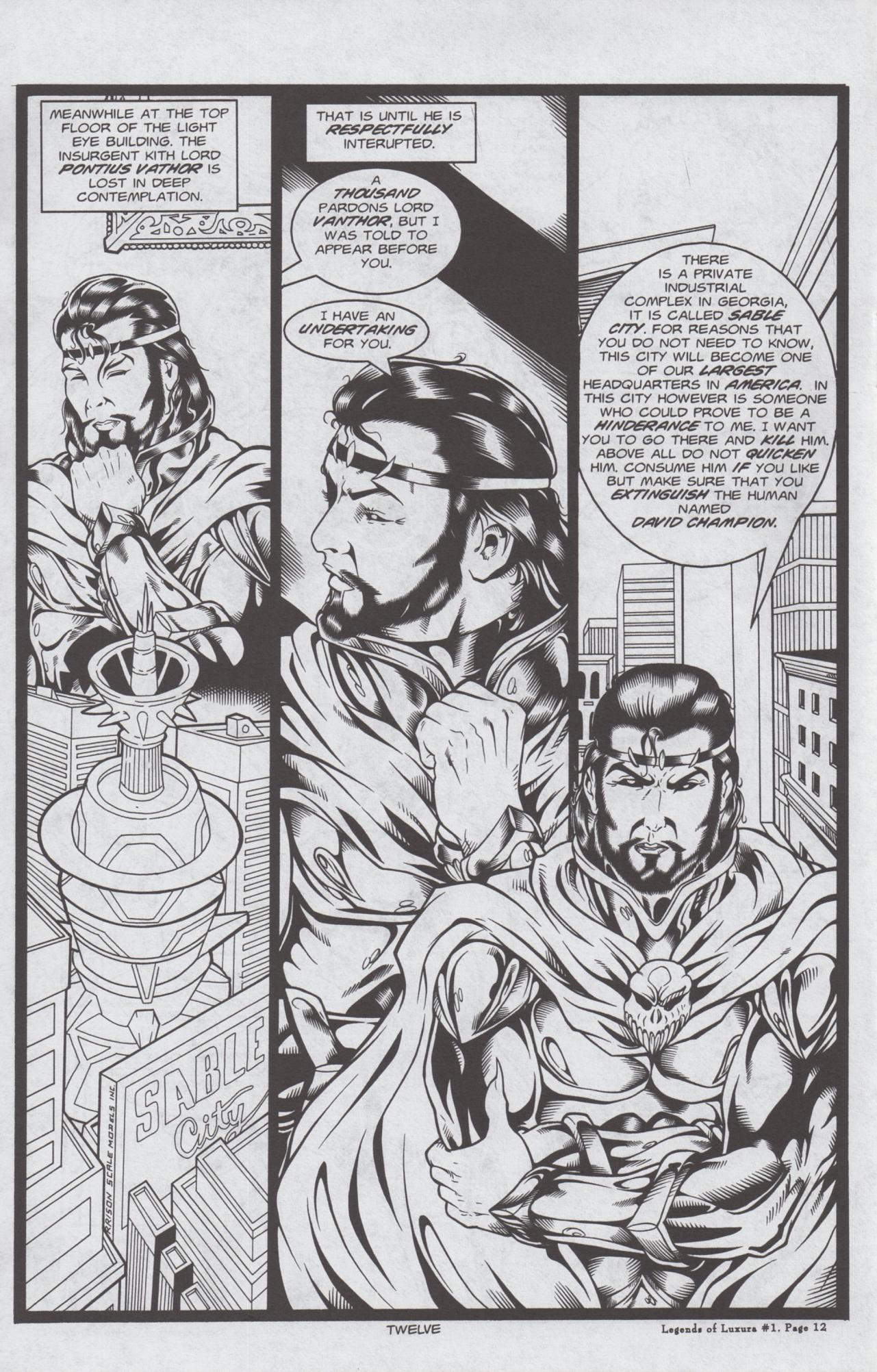 Read online Legends of Luxura comic -  Issue #1 - 14