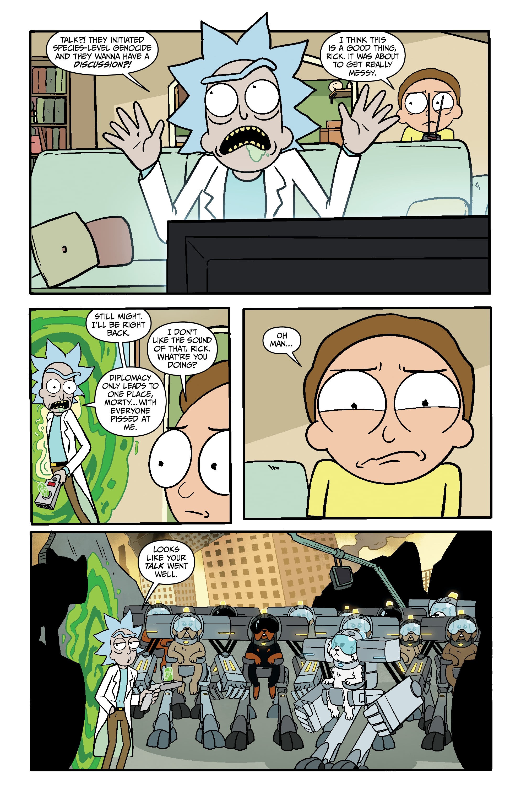 Read online Rick and Morty Presents: Snuffles Goes to War comic -  Issue # Full - 26