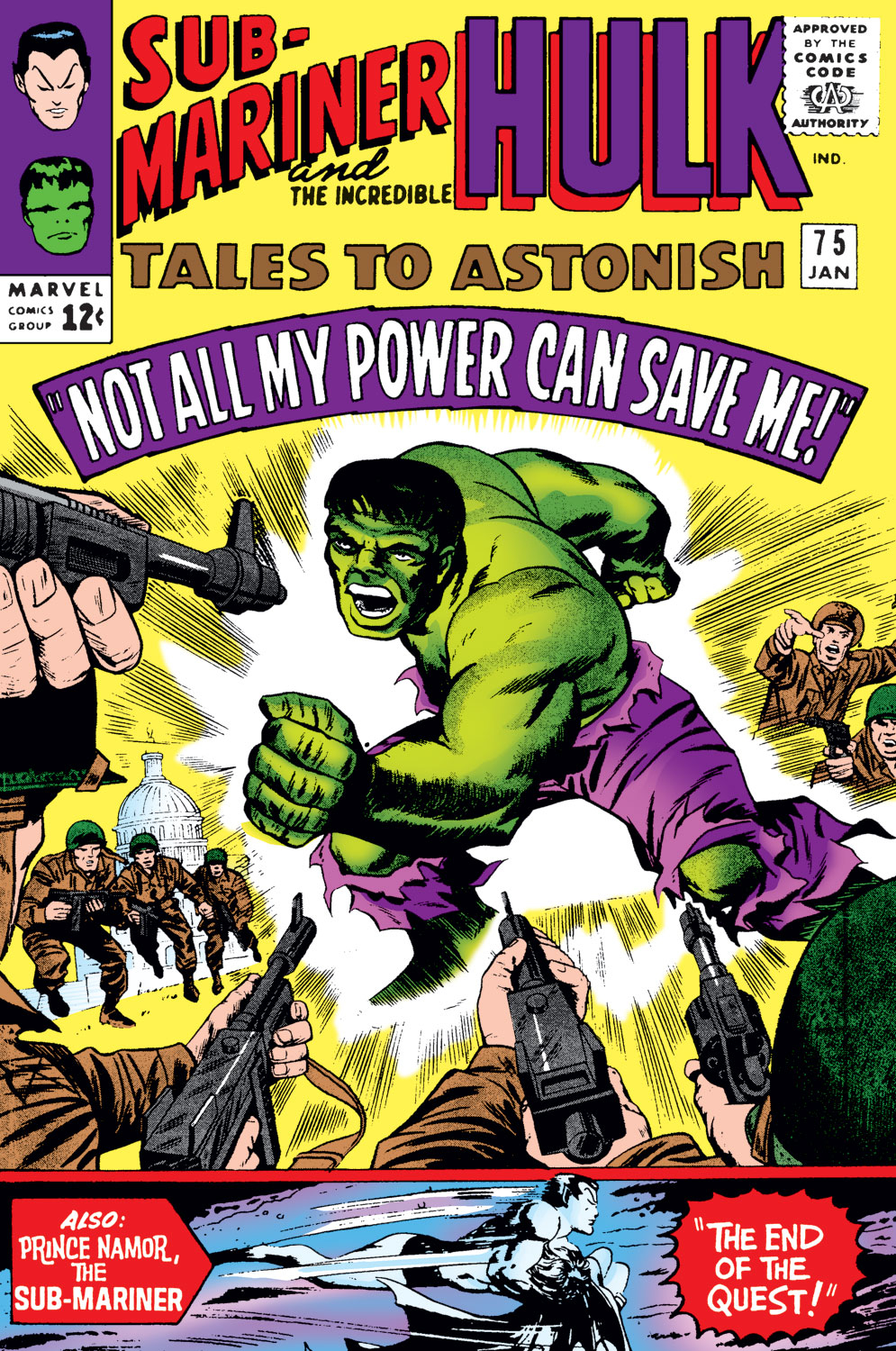 Read online Tales to Astonish (1959) comic -  Issue #75 - 1