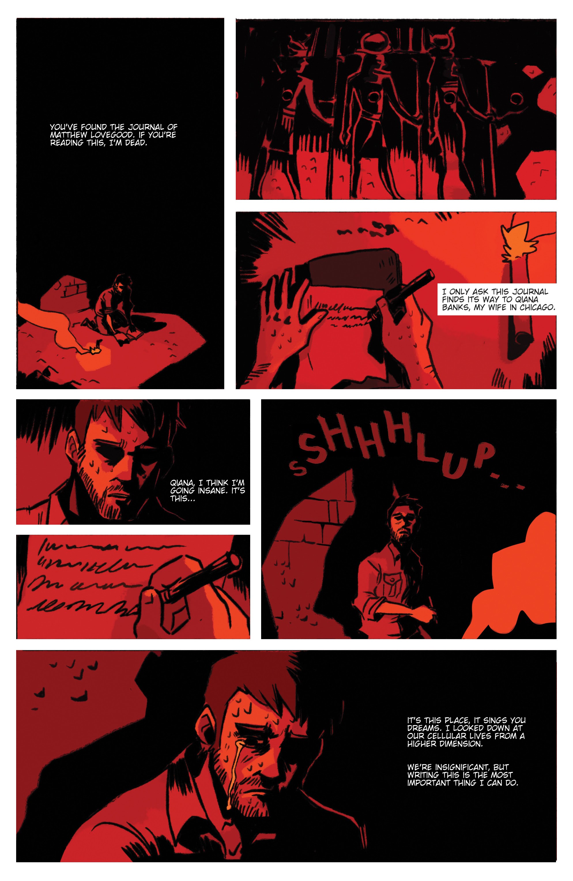 Read online Outer God comic -  Issue #1 - 3