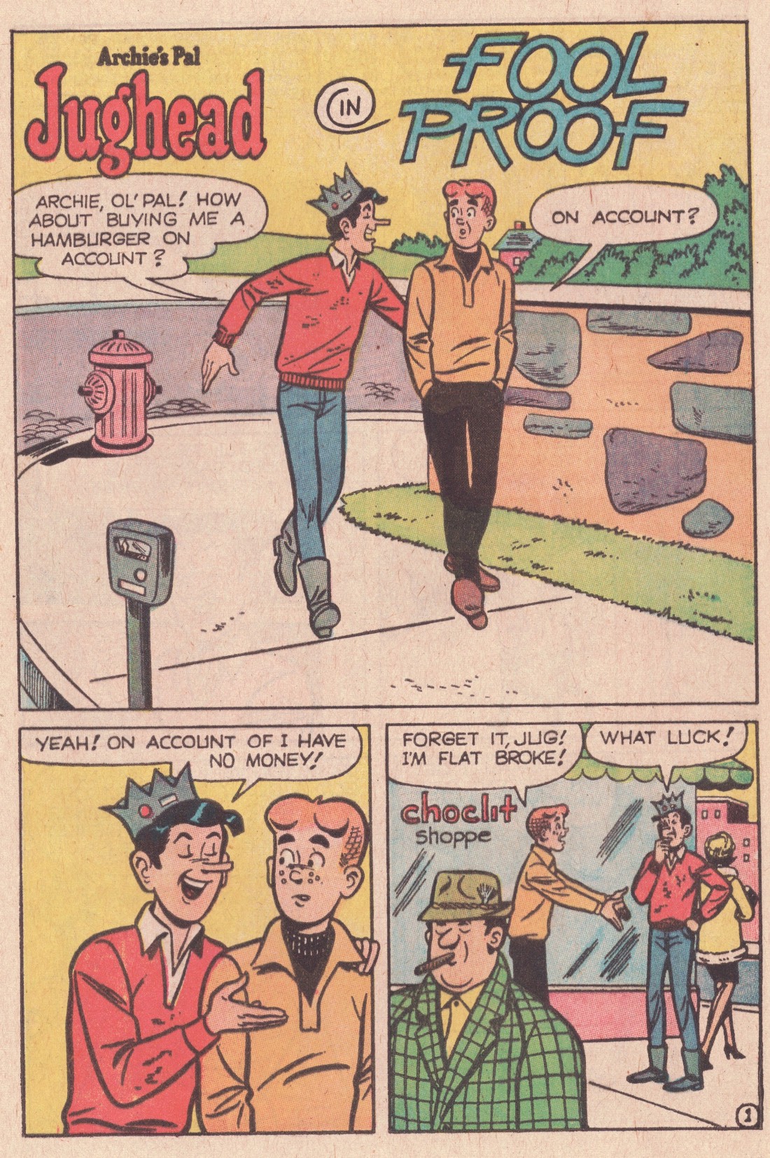 Read online Jughead (1965) comic -  Issue #157 - 13