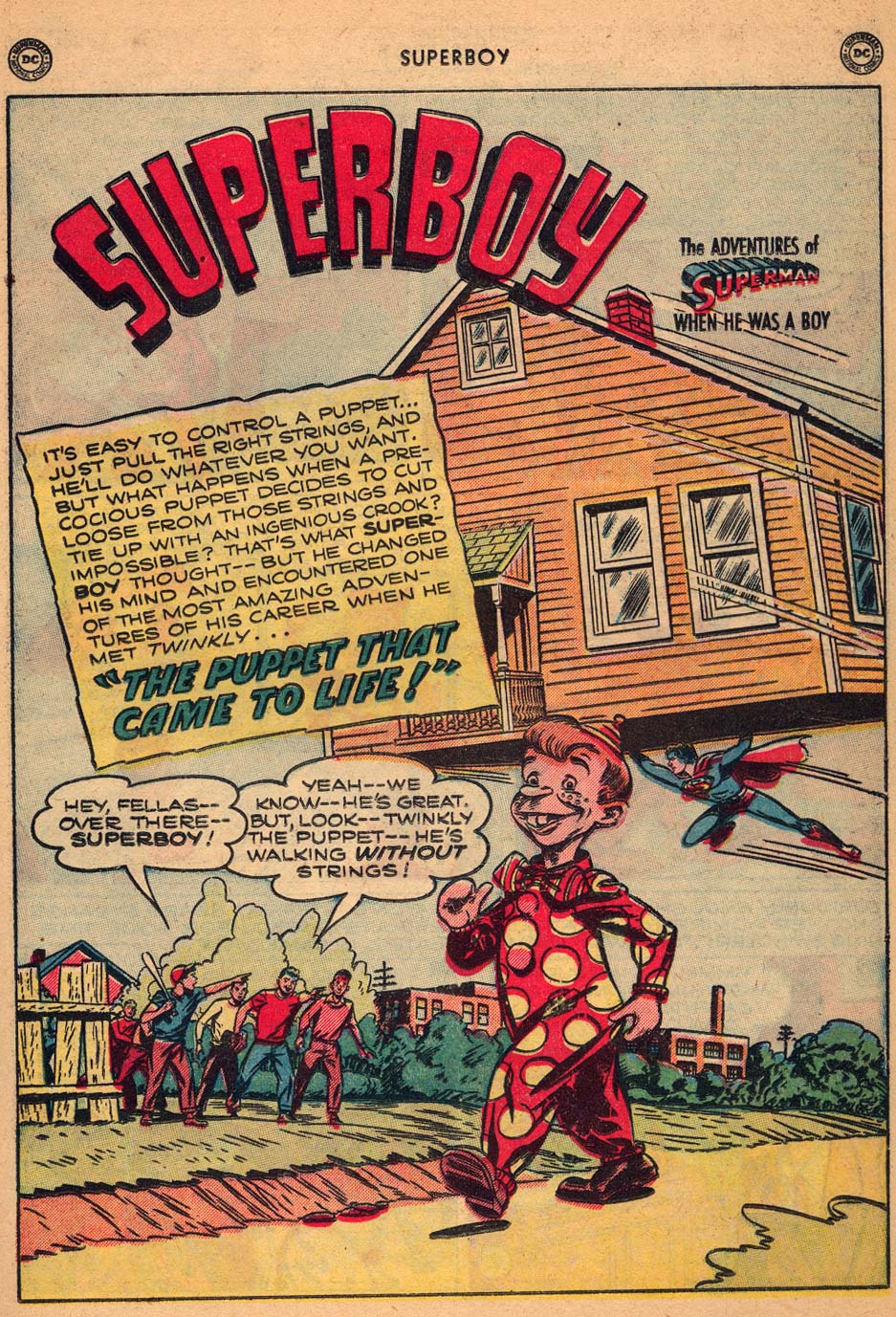 Read online Superboy (1949) comic -  Issue #12 - 14