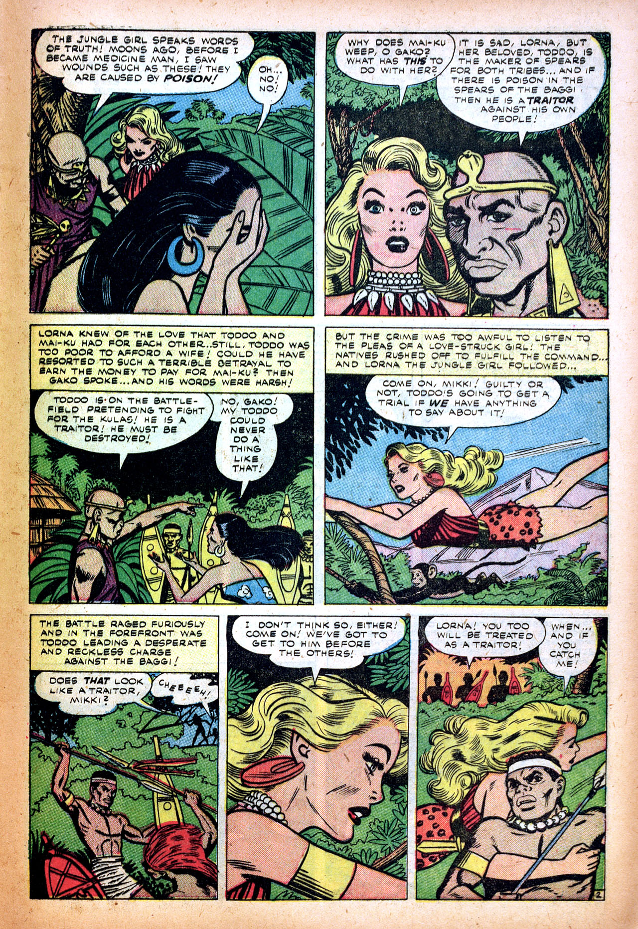 Read online Lorna, The Jungle Girl comic -  Issue #17 - 29