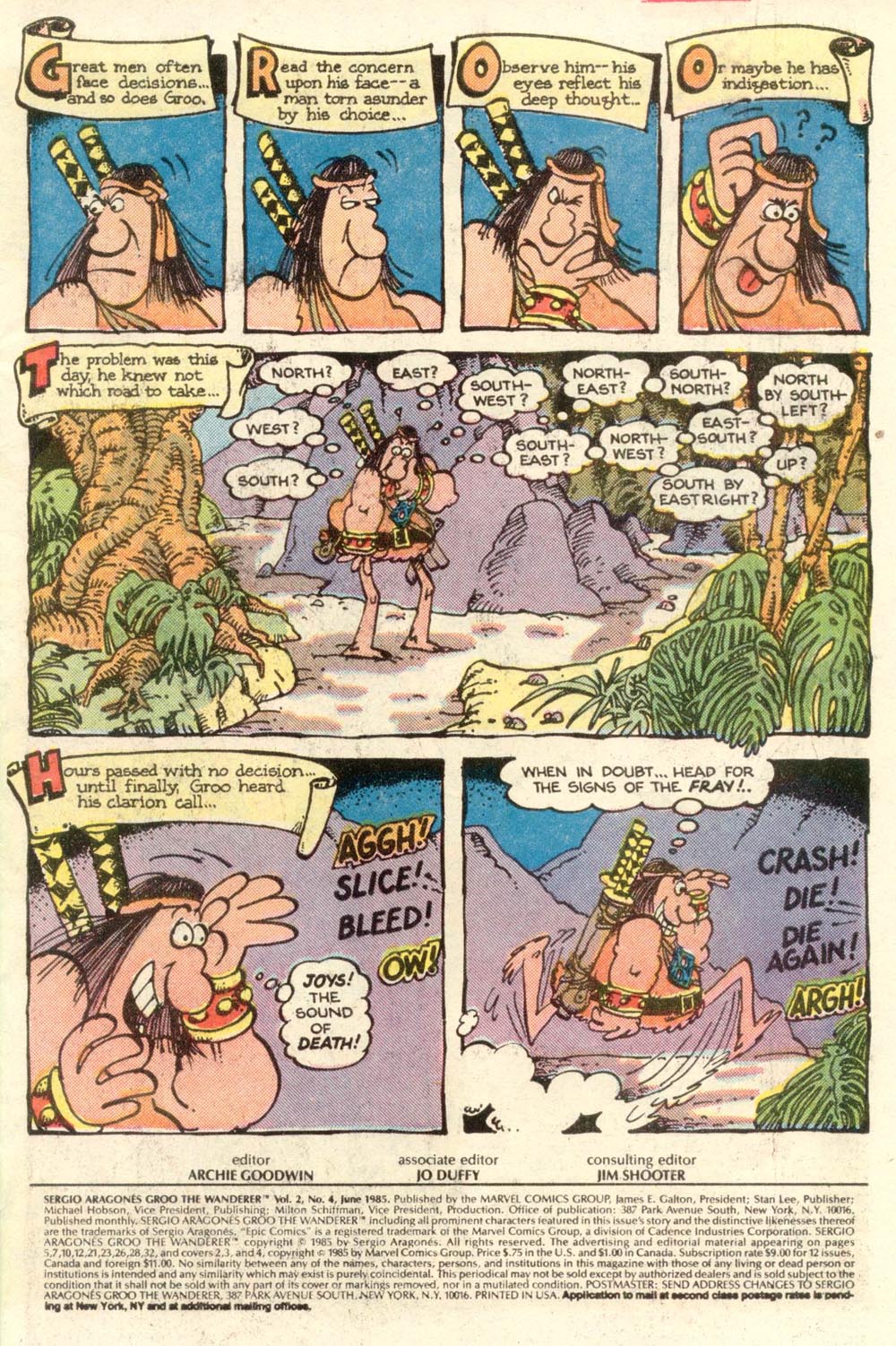 Read online Sergio Aragonés Groo the Wanderer comic -  Issue #4 - 2
