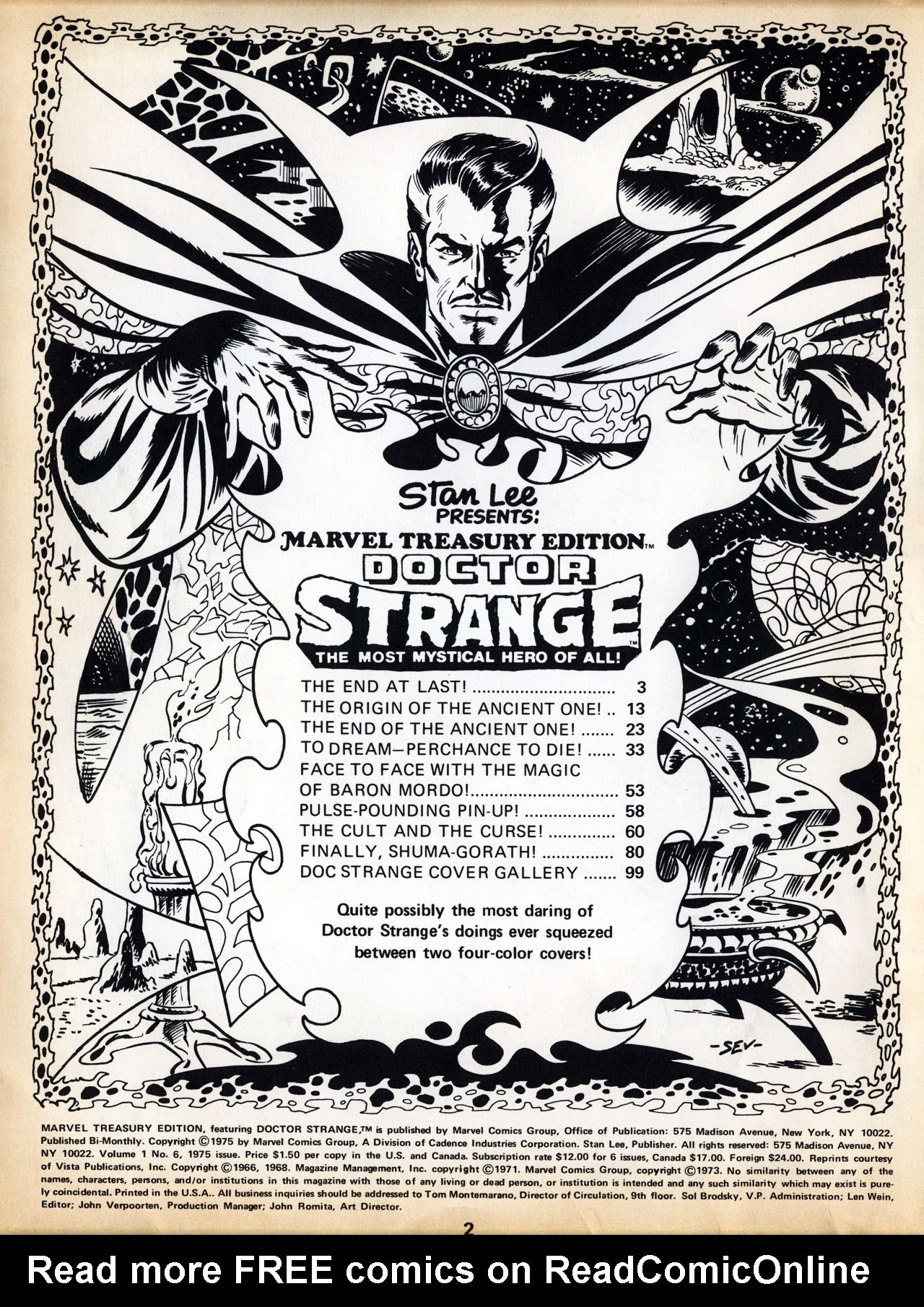 Read online Marvel Treasury Edition comic -  Issue #6 - 2