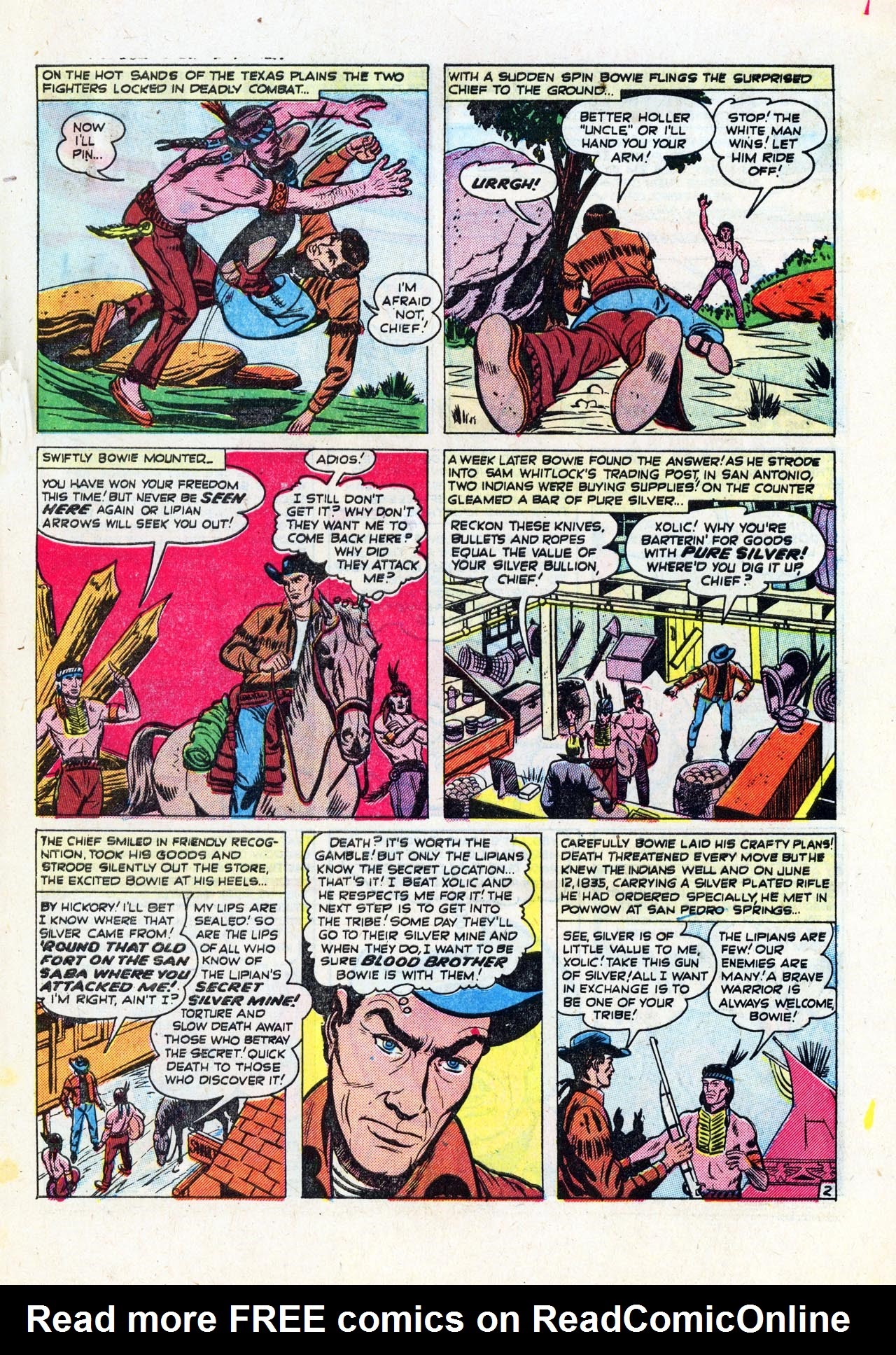 Read online Two Gun Western (1950) comic -  Issue #7 - 29