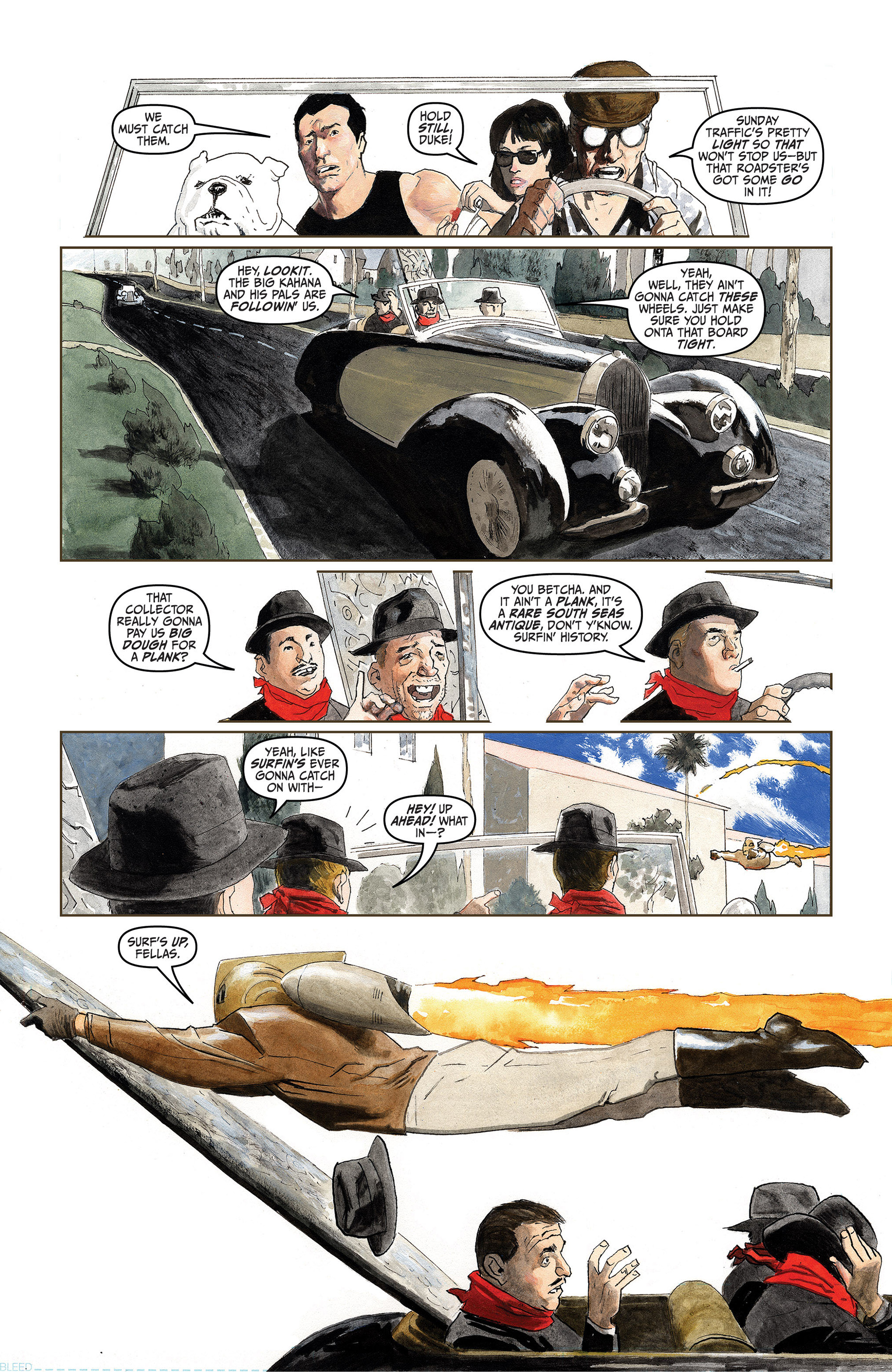 Read online Rocketeer Adventures (2011) comic -  Issue #4 - 9
