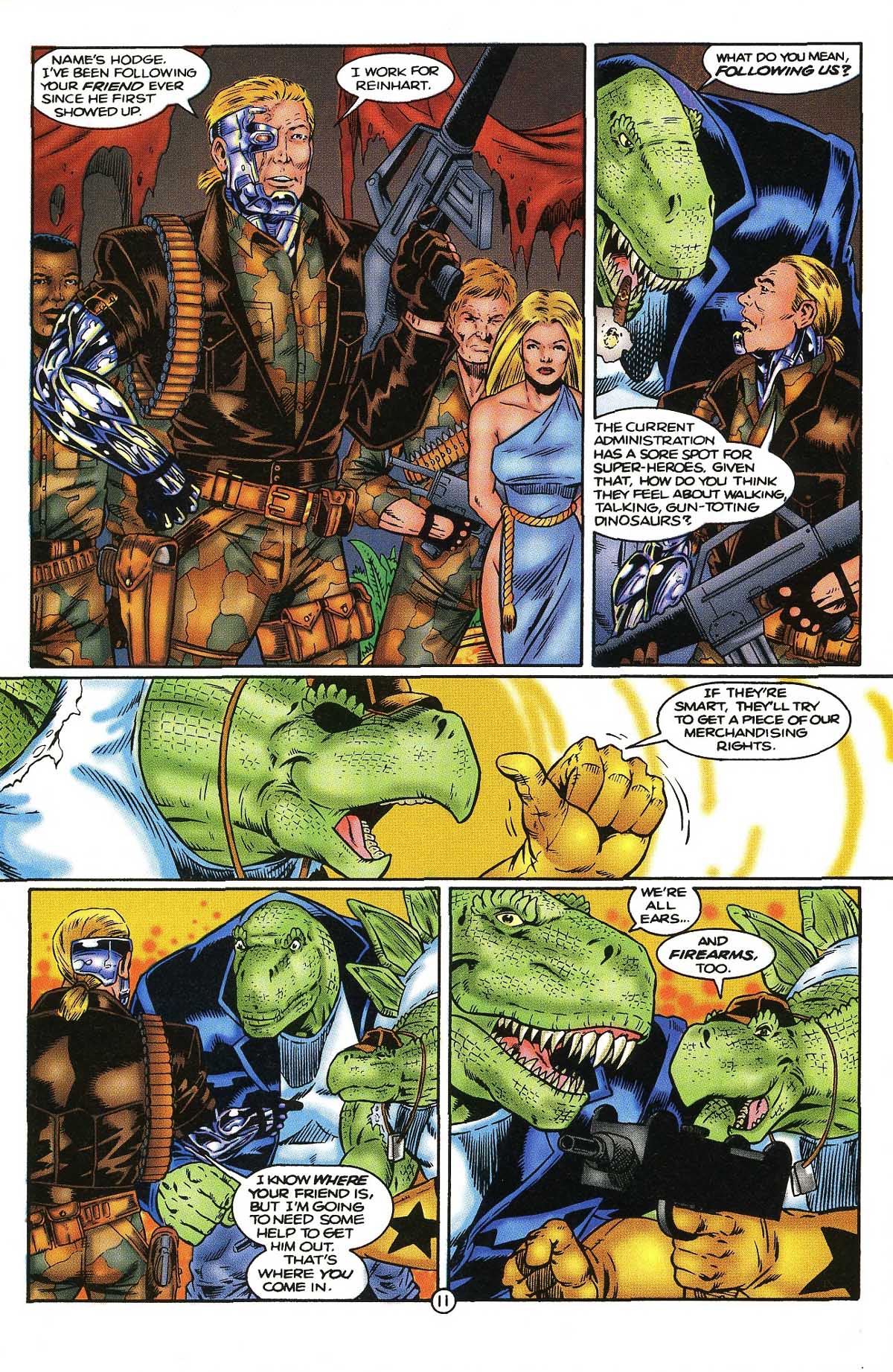 Read online Dinosaurs For Hire comic -  Issue #10 - 15