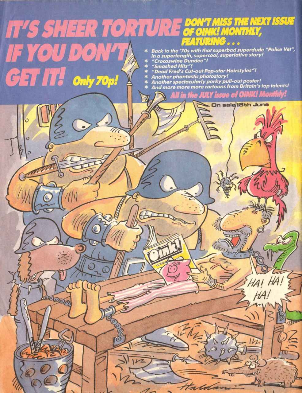 Read online Oink! comic -  Issue #63 - 48